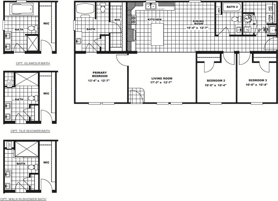 Tucson - Floor Plan 1
