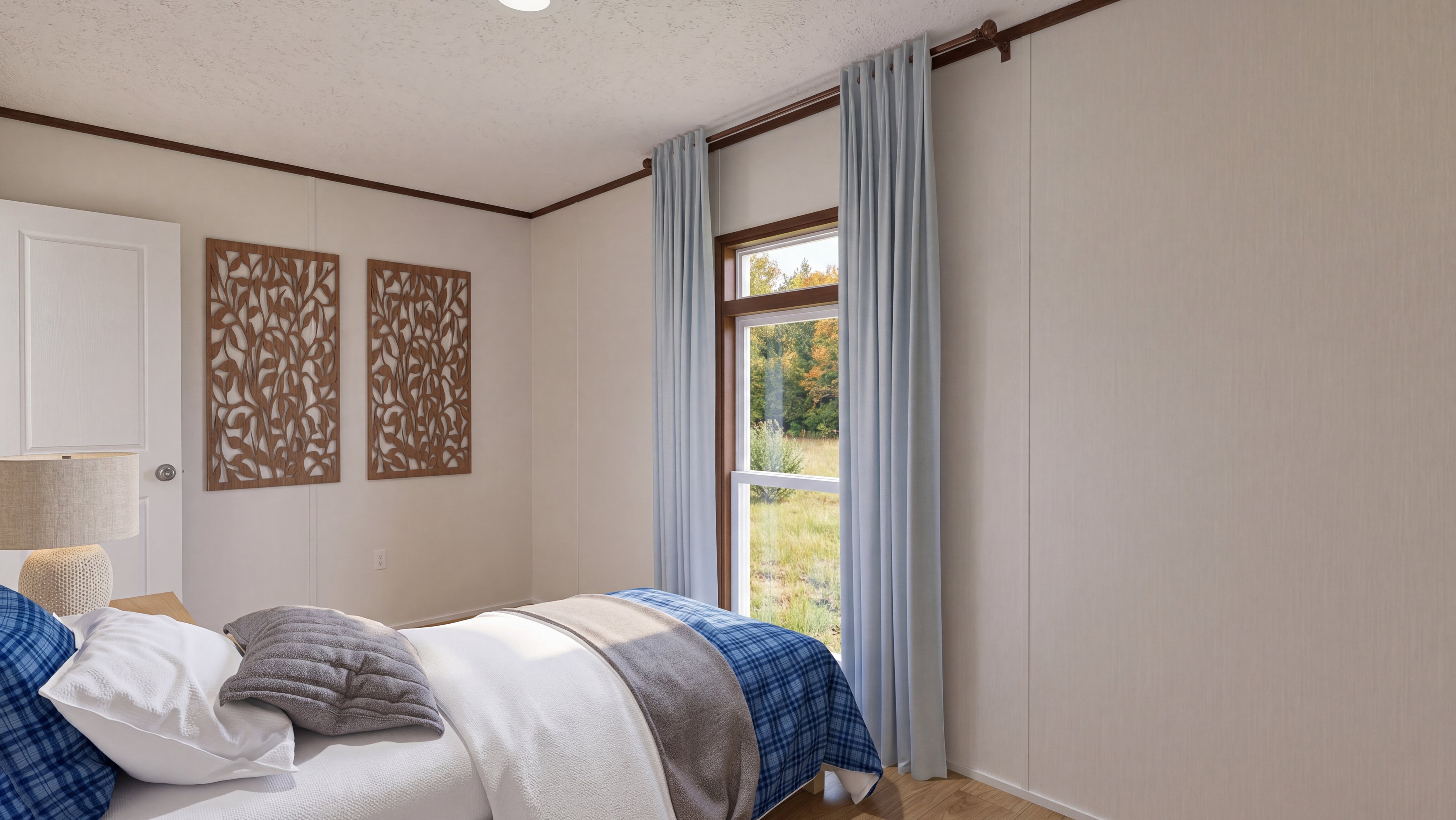 Bedroom rendering of the Select home.