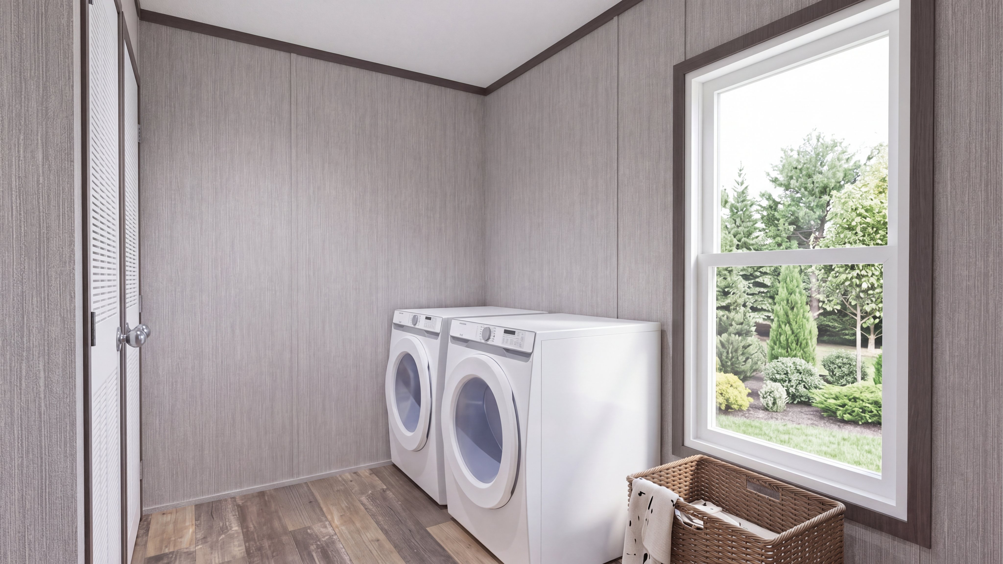 Utility room rendering of the The Shoreline home.