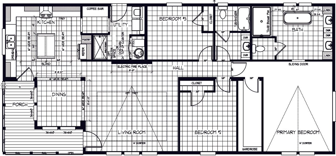 Lulamae 3 - Floor Plan 1