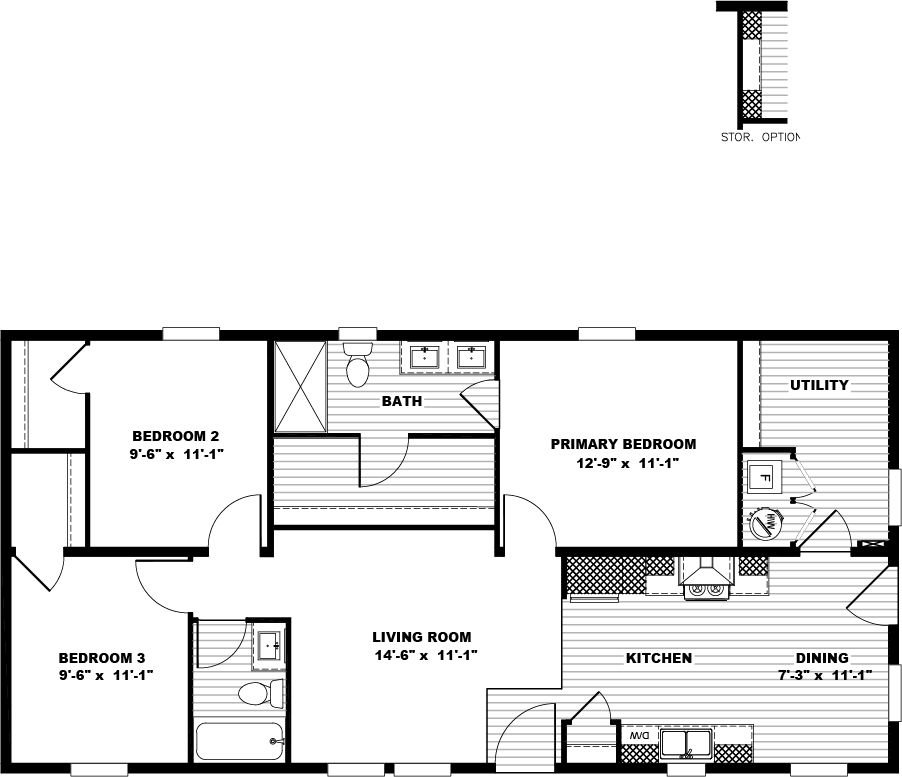 Here Comes The Sun - Floor Plan 1