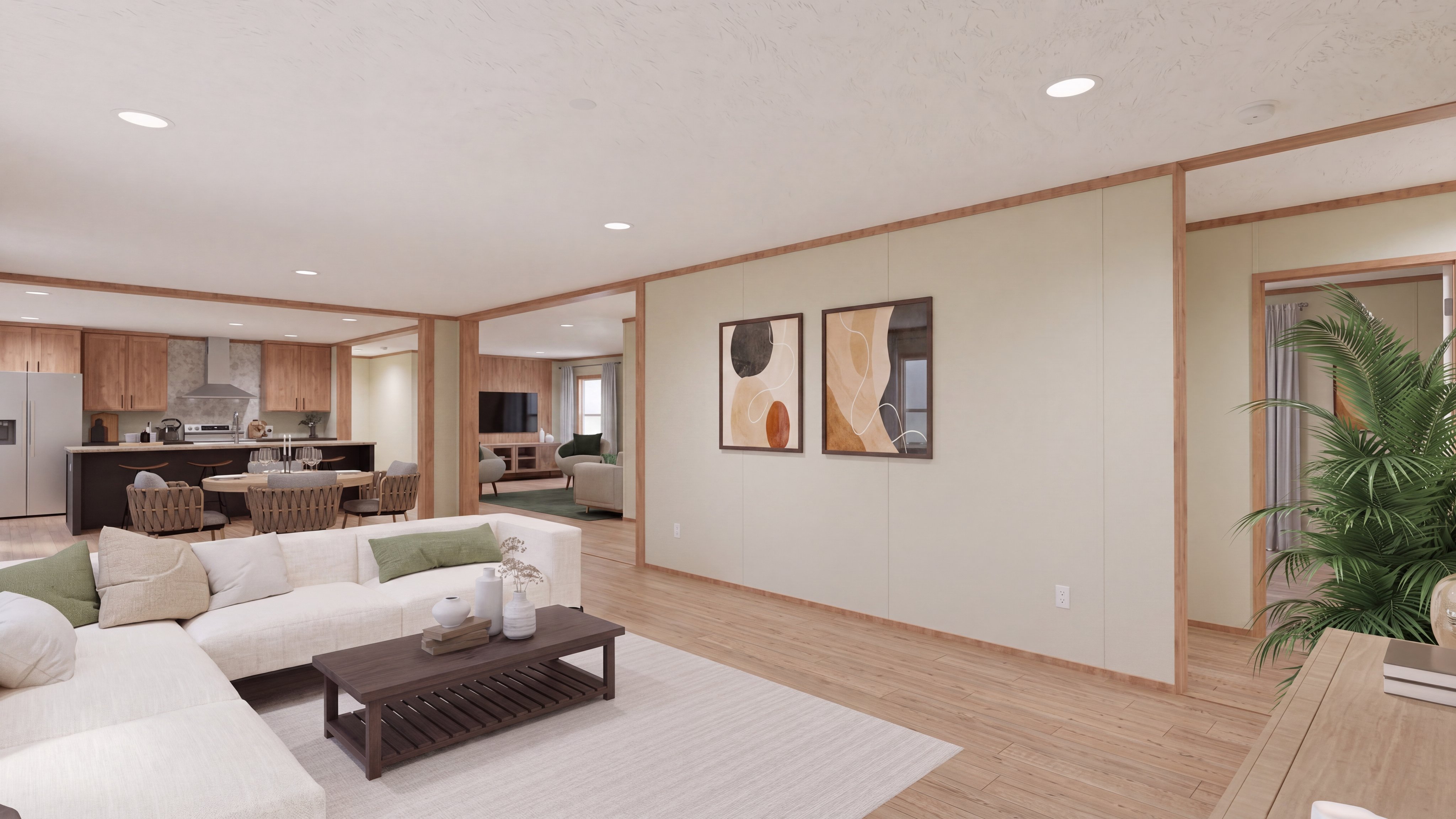 Foyer rendering of the Everest home.