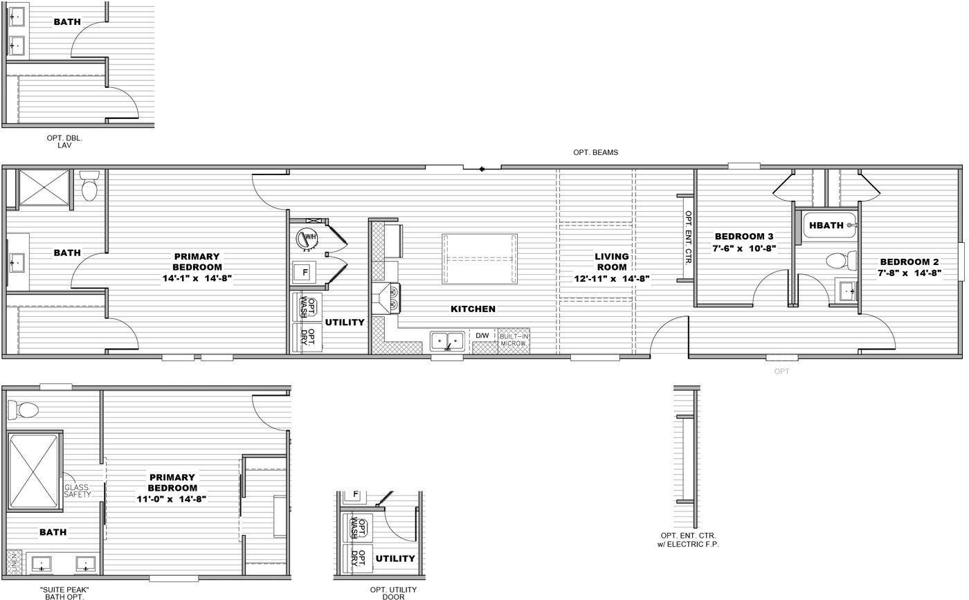 The Smokey - Floor Plan 1