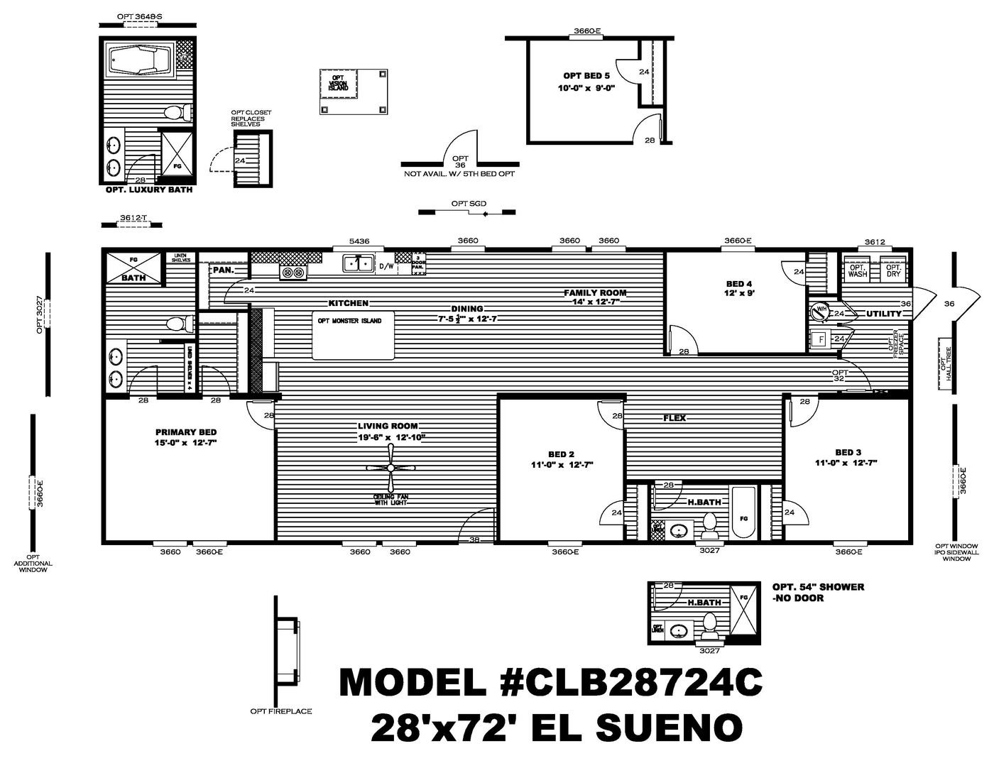 El Sueno Breeze - Floor Plan 1