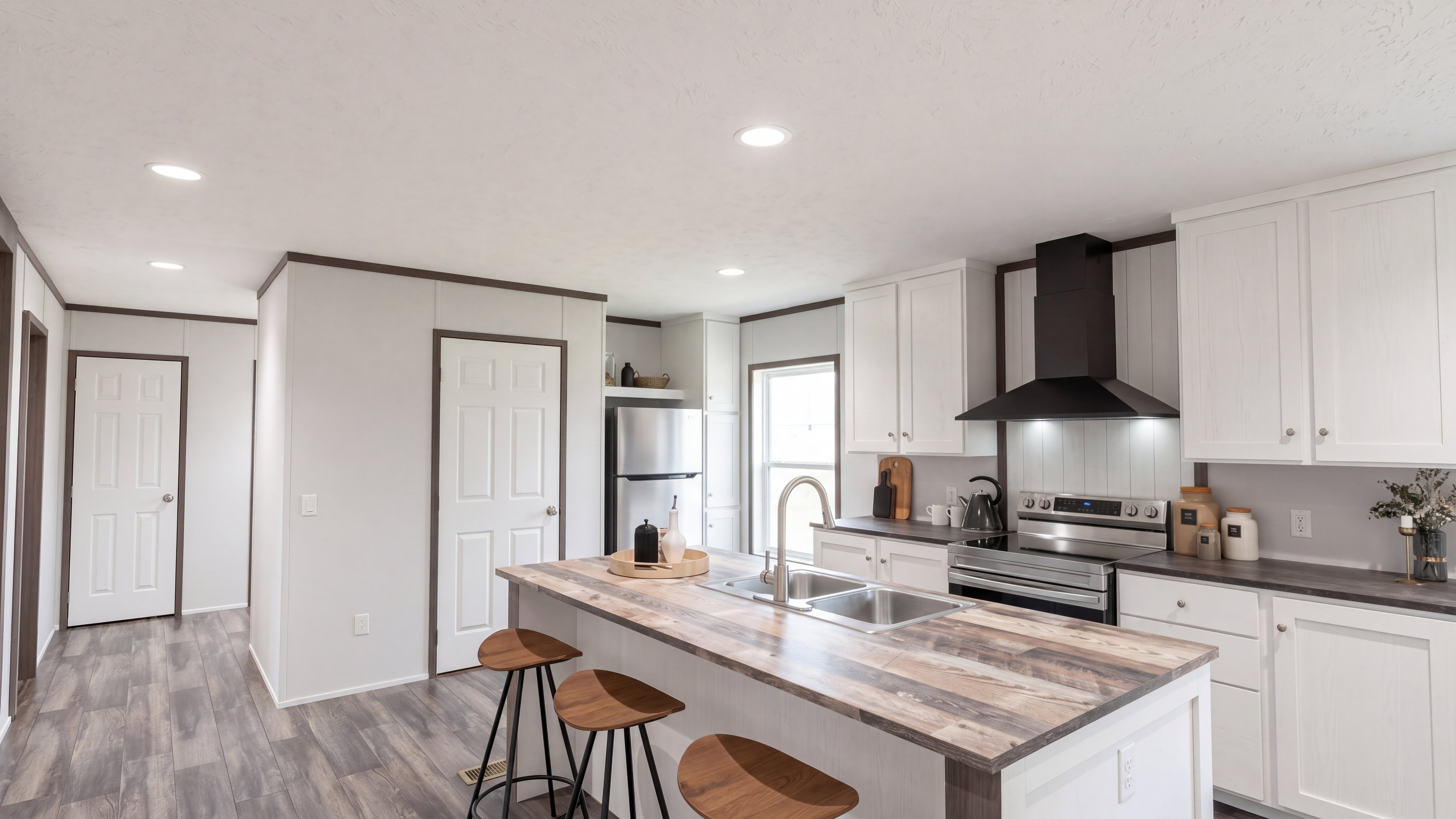 Kitchen rendering of the Empower home.