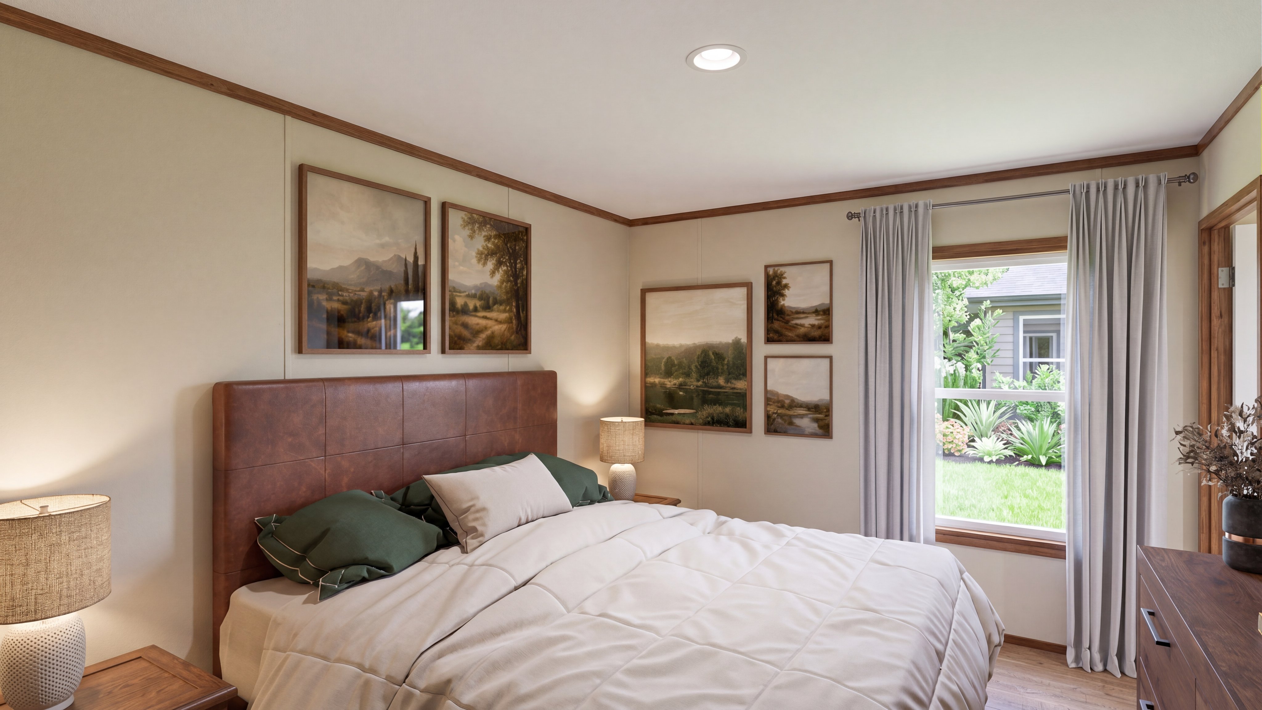 Flex room rendering of the Sevier home.