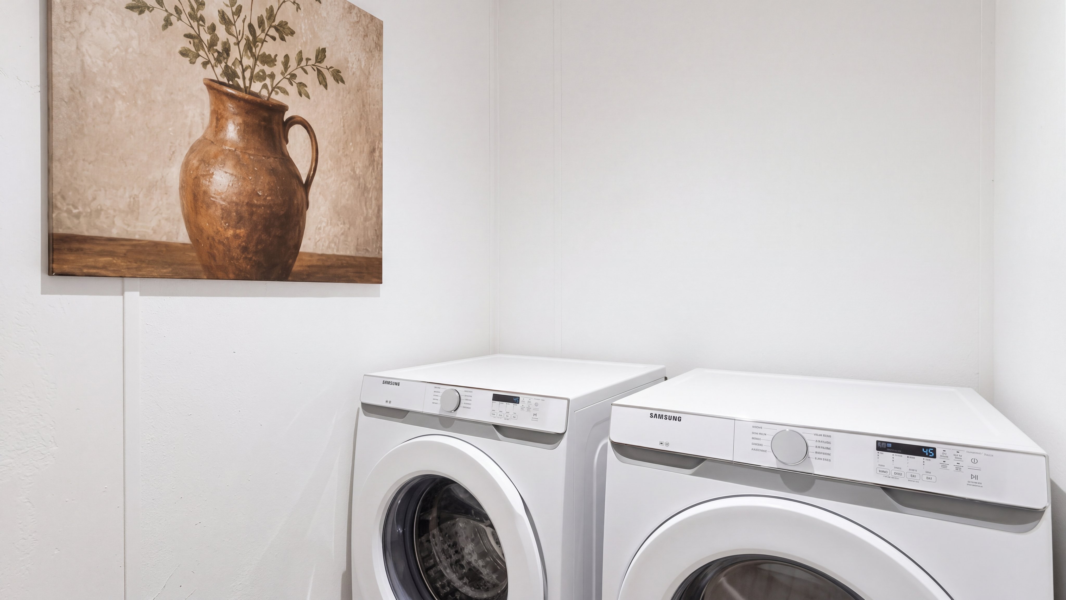 Utility room rendering of the Essence home.
