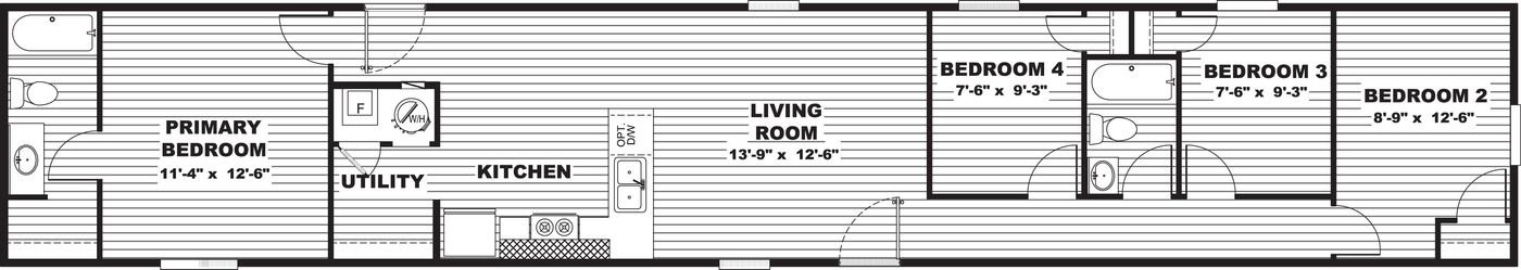 Cypress - Floor Plan 1