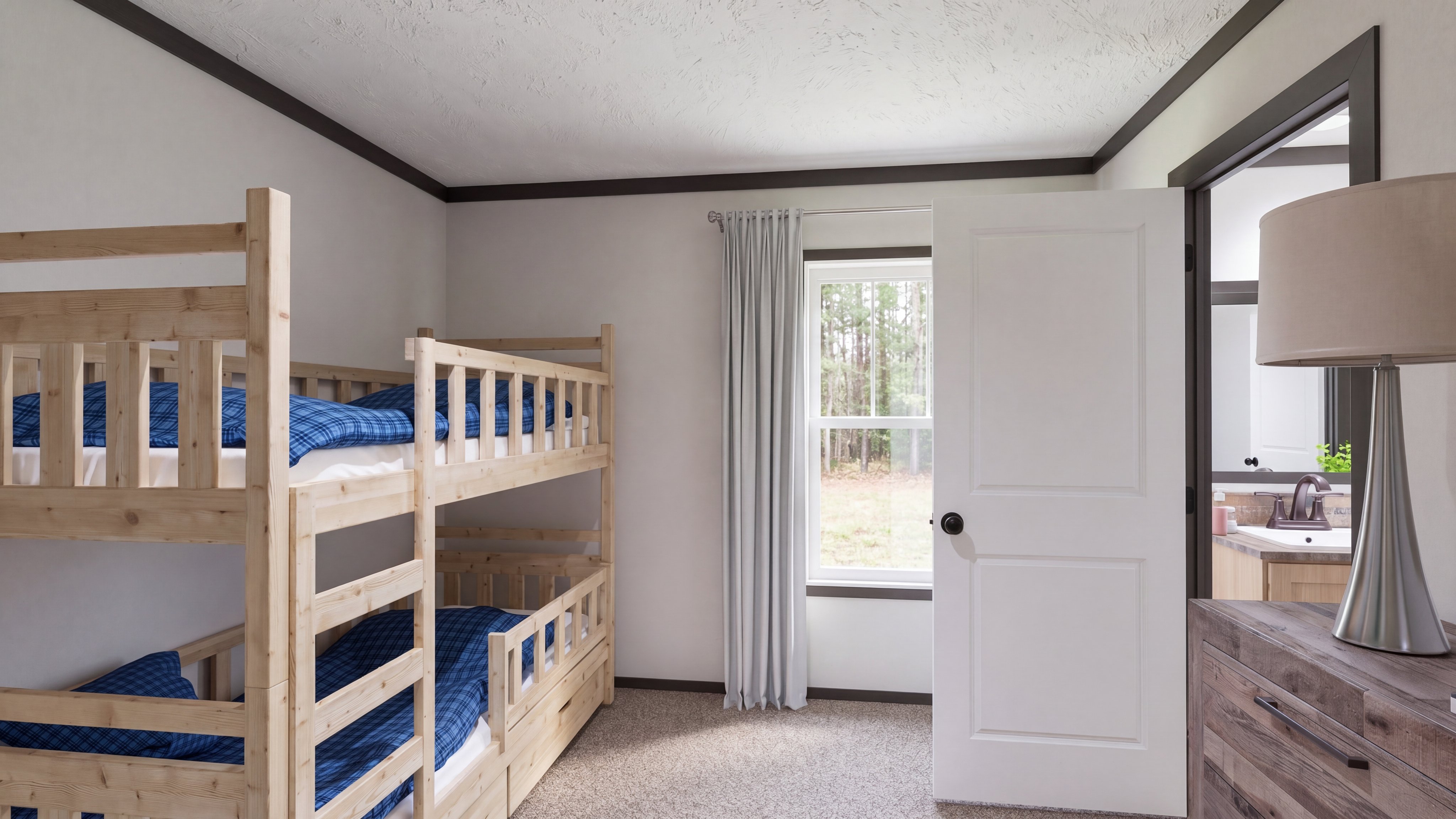 Bedroom rendering of the Boujee Xl 2 home.
