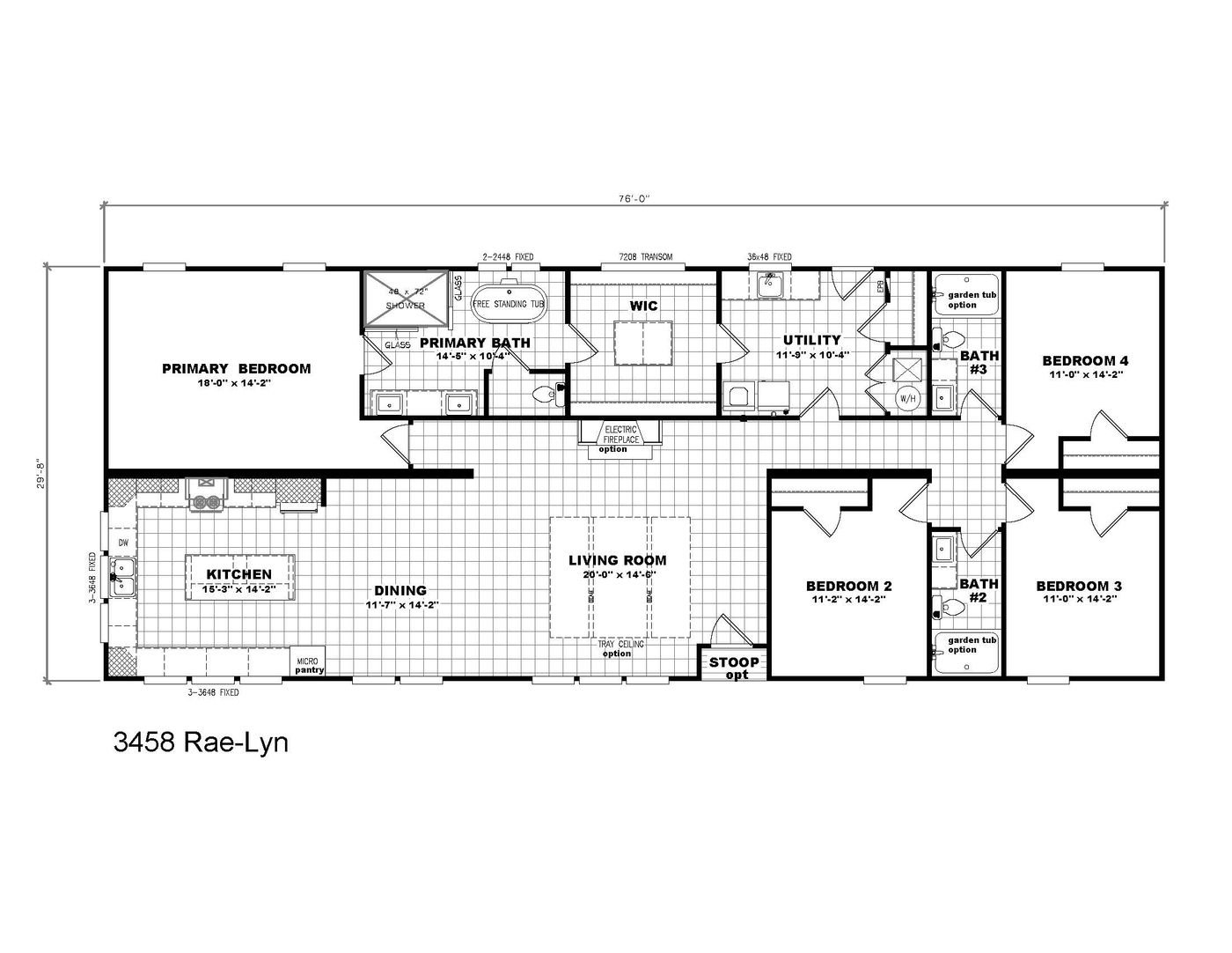 The Raelyn - Floor Plan 1