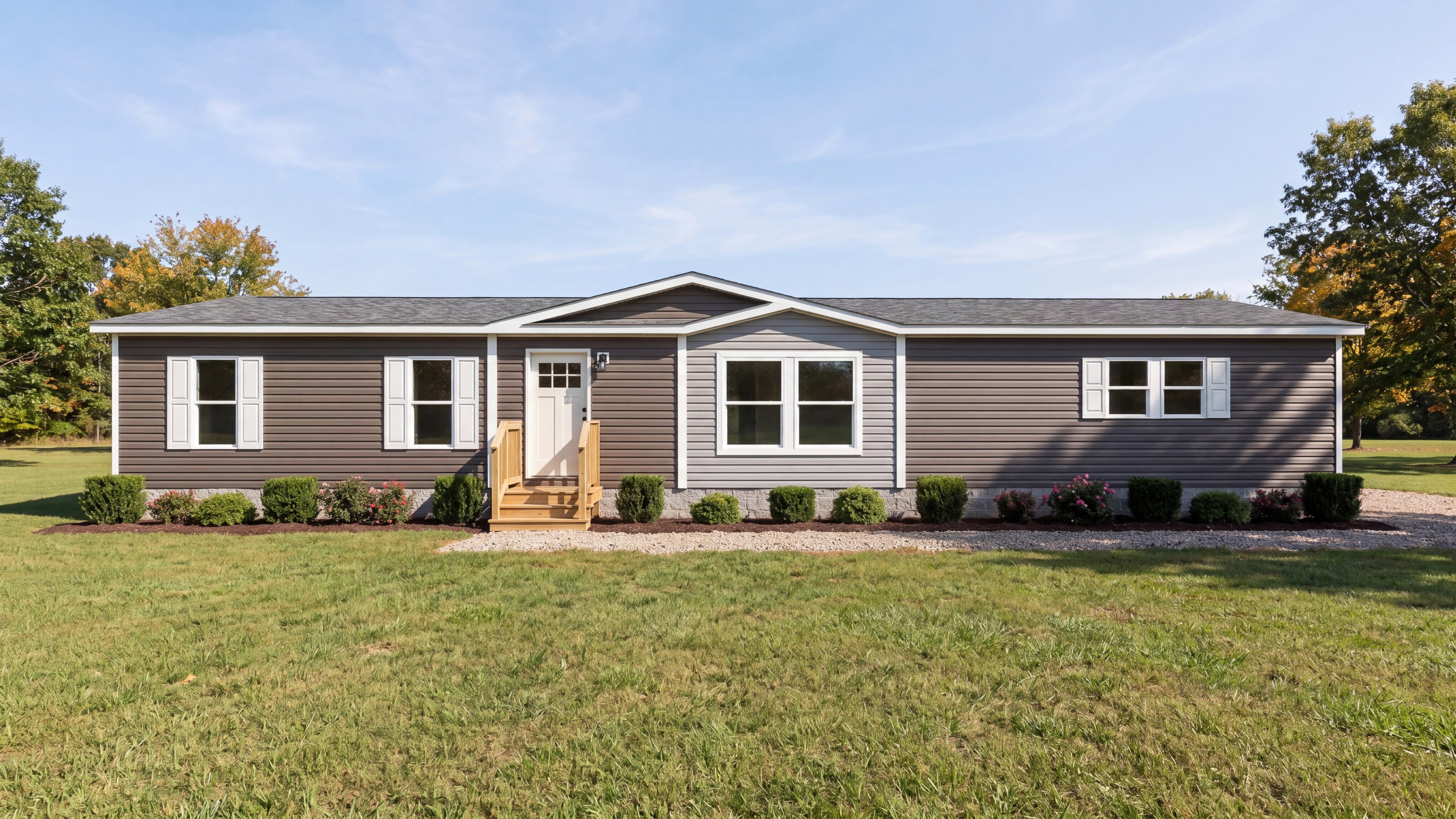 Exterior rendering of the The Shoreline home.