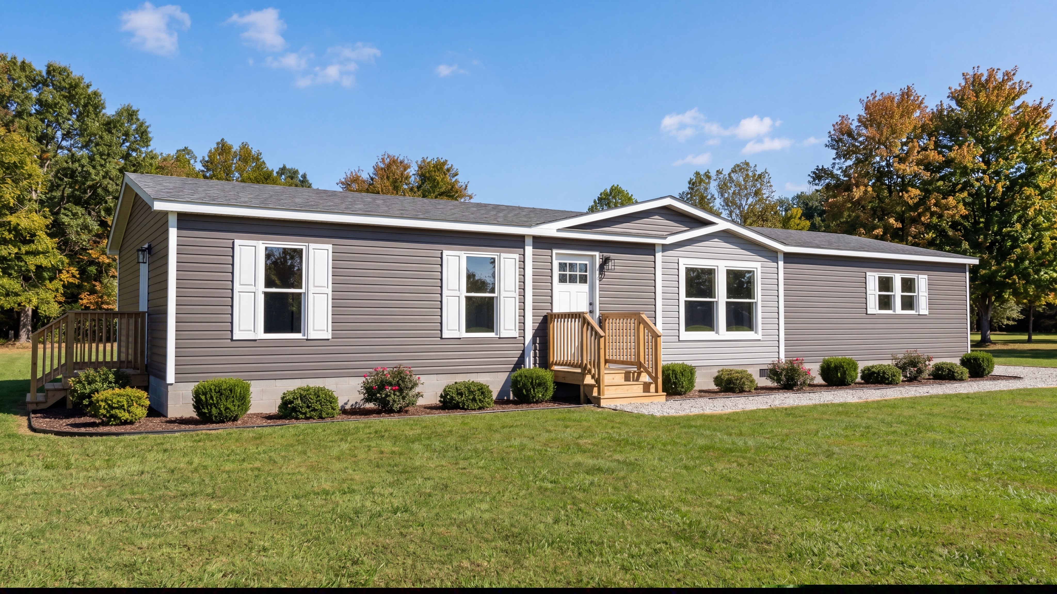 Exterior rendering of the The Shoreline home.