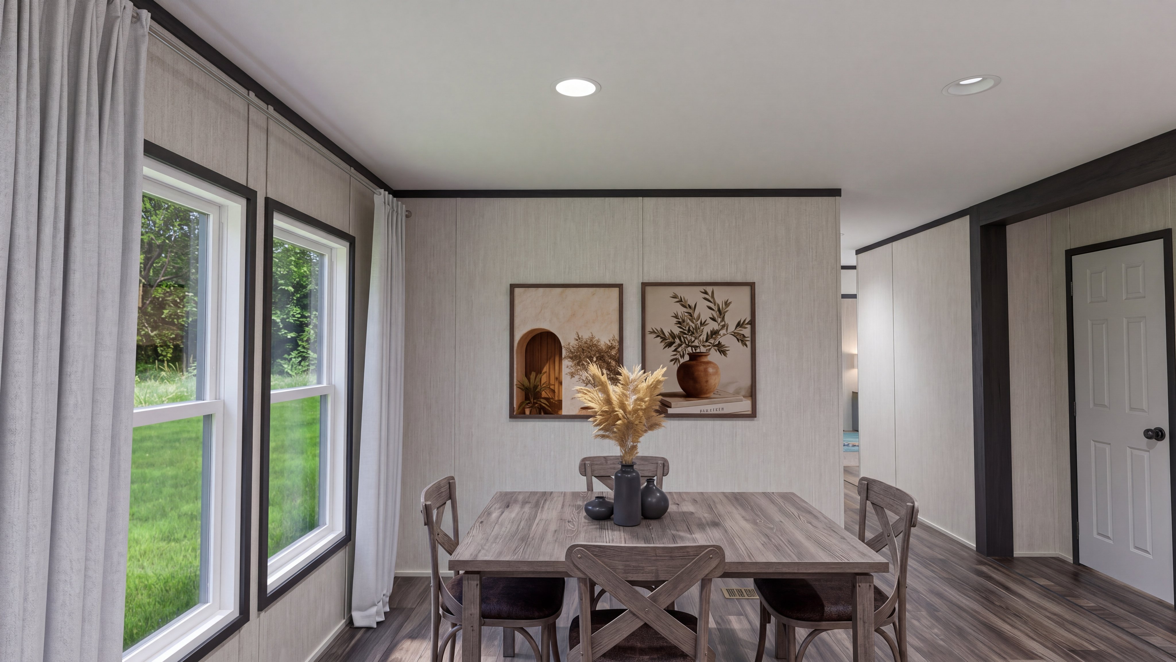 Dining room rendering of the The Dark Nova home.