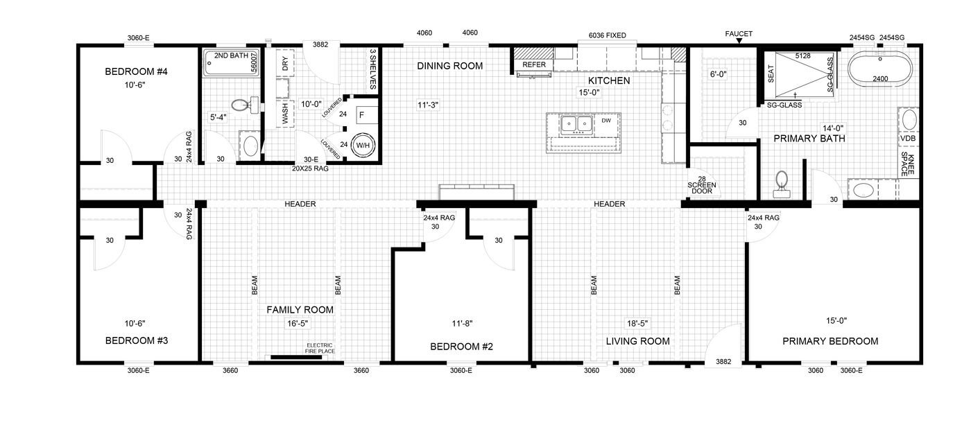 The Jackson - Floor Plan 1