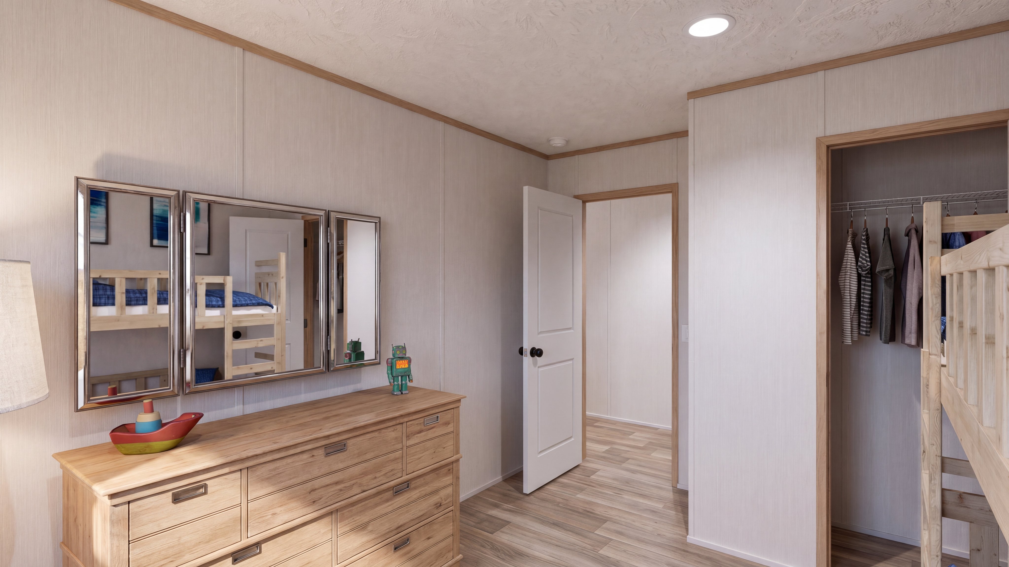 Bedroom rendering of the Anatolia Xl home.
