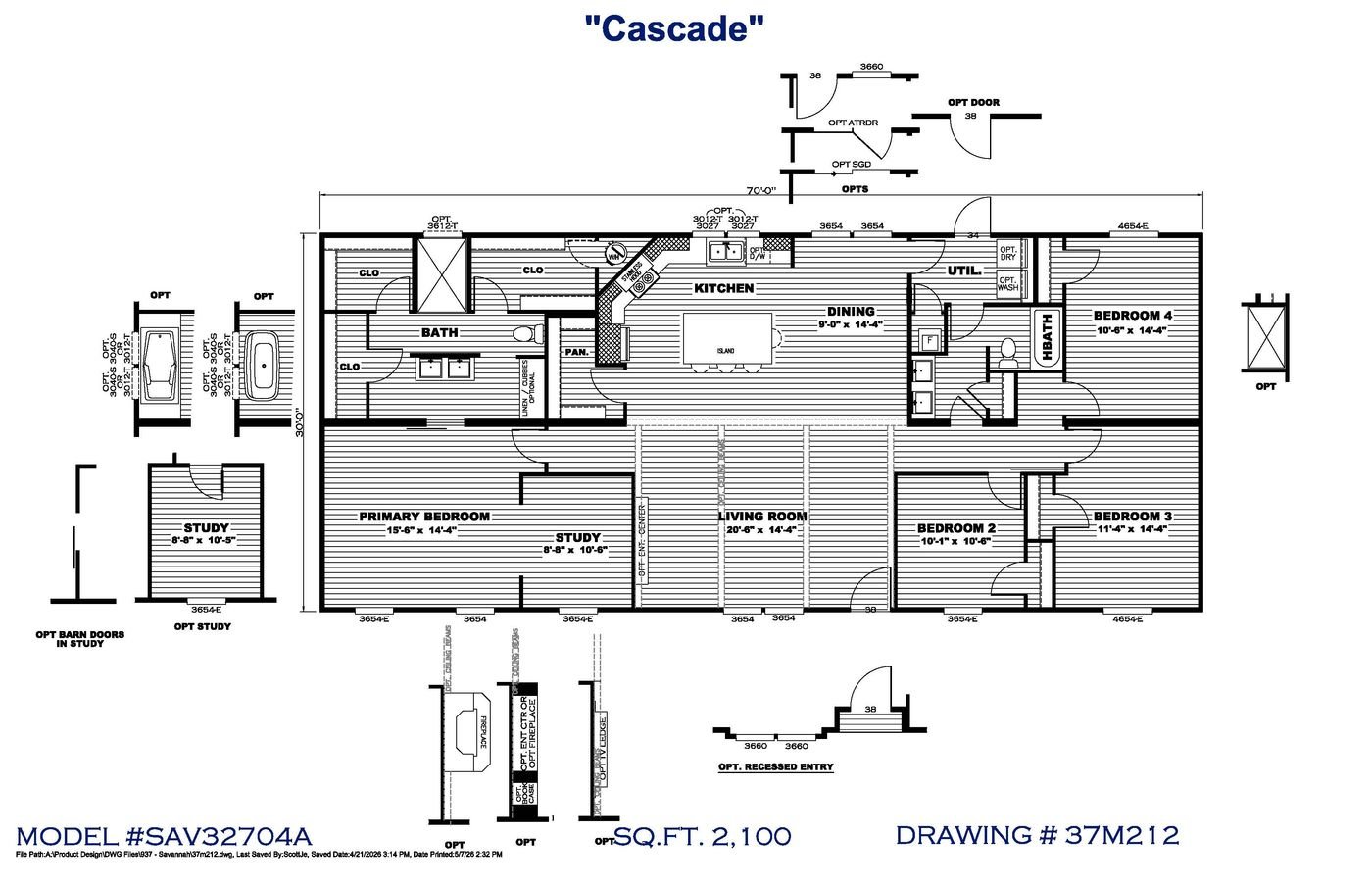 Cascade - Floor Plan 1