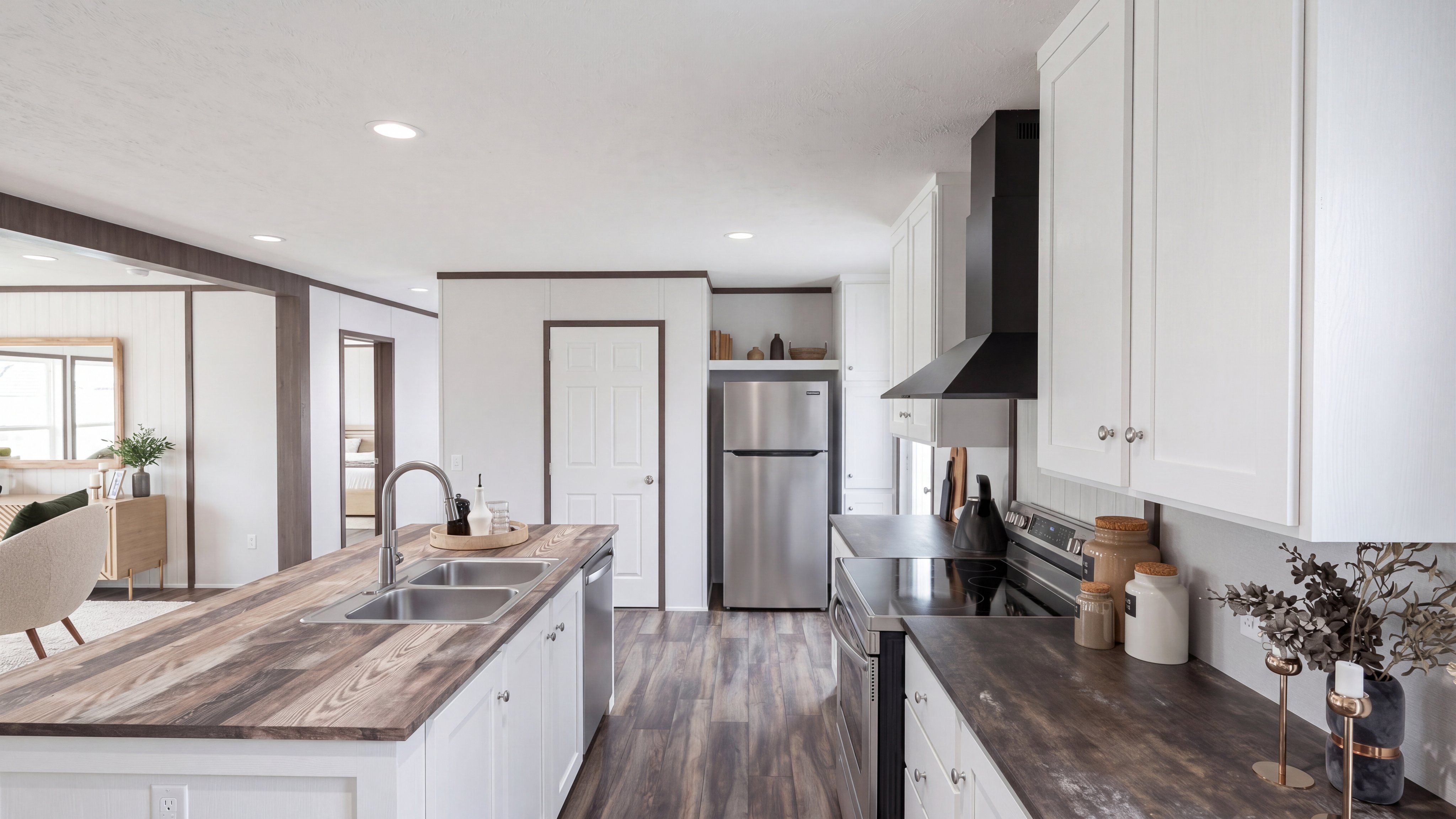 Kitchen rendering of the Empower home.