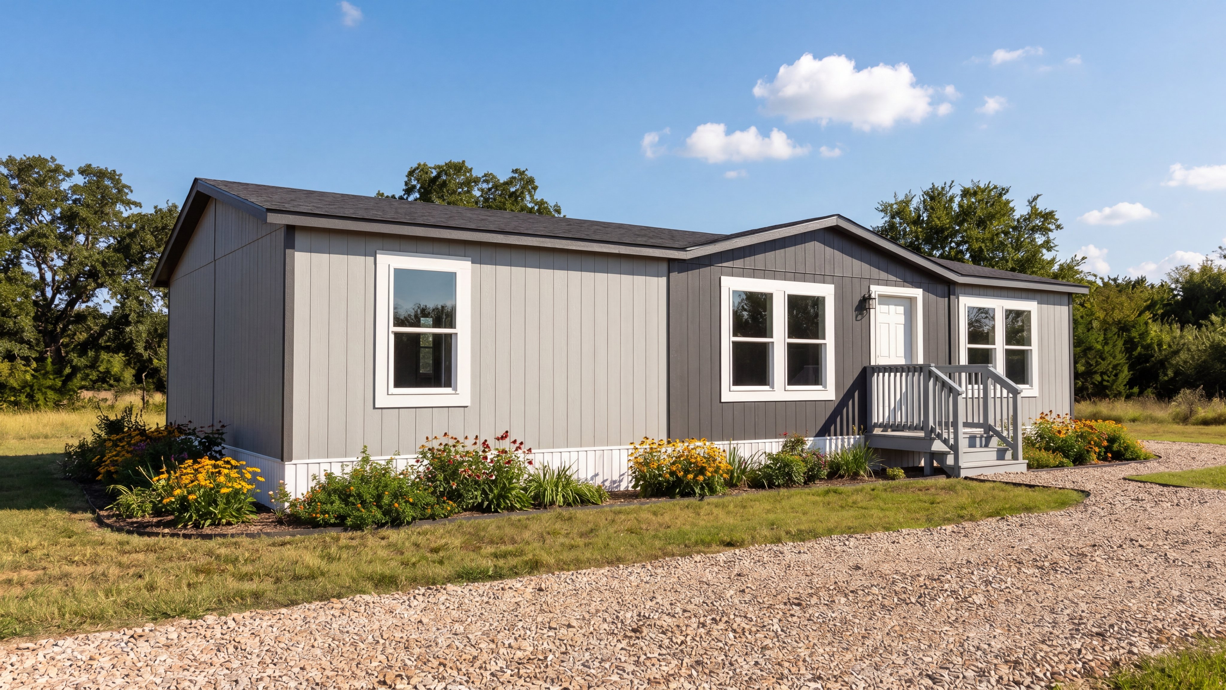 Exterior rendering of the The Real Deal home.