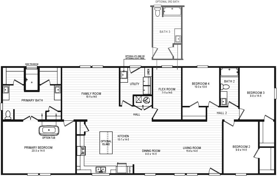 Clearwater - Floor Plan 1