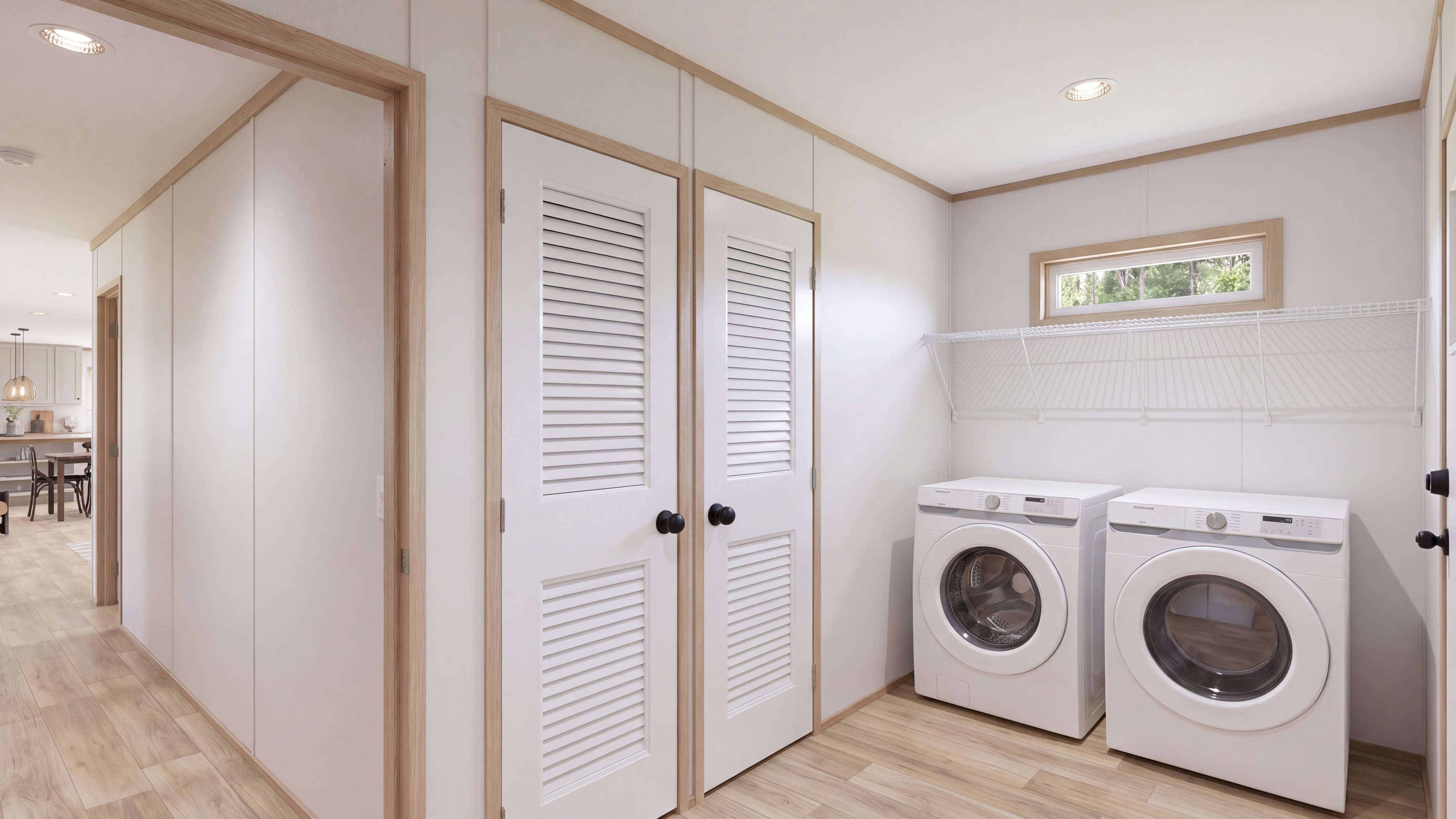 Utility room rendering of the El Sueno Breeze home.