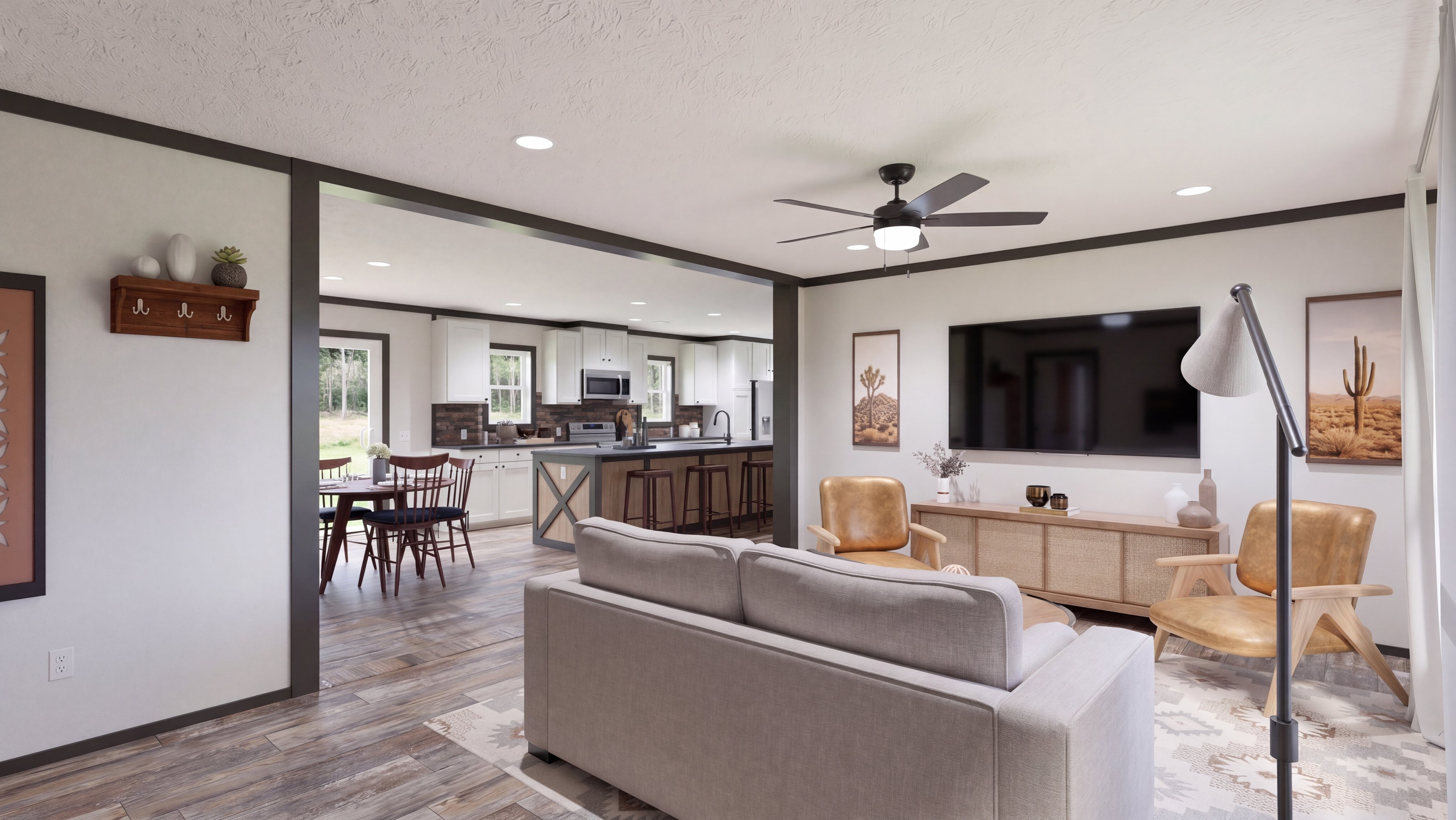 Foyer rendering of the Boujee Xl 2 home.
