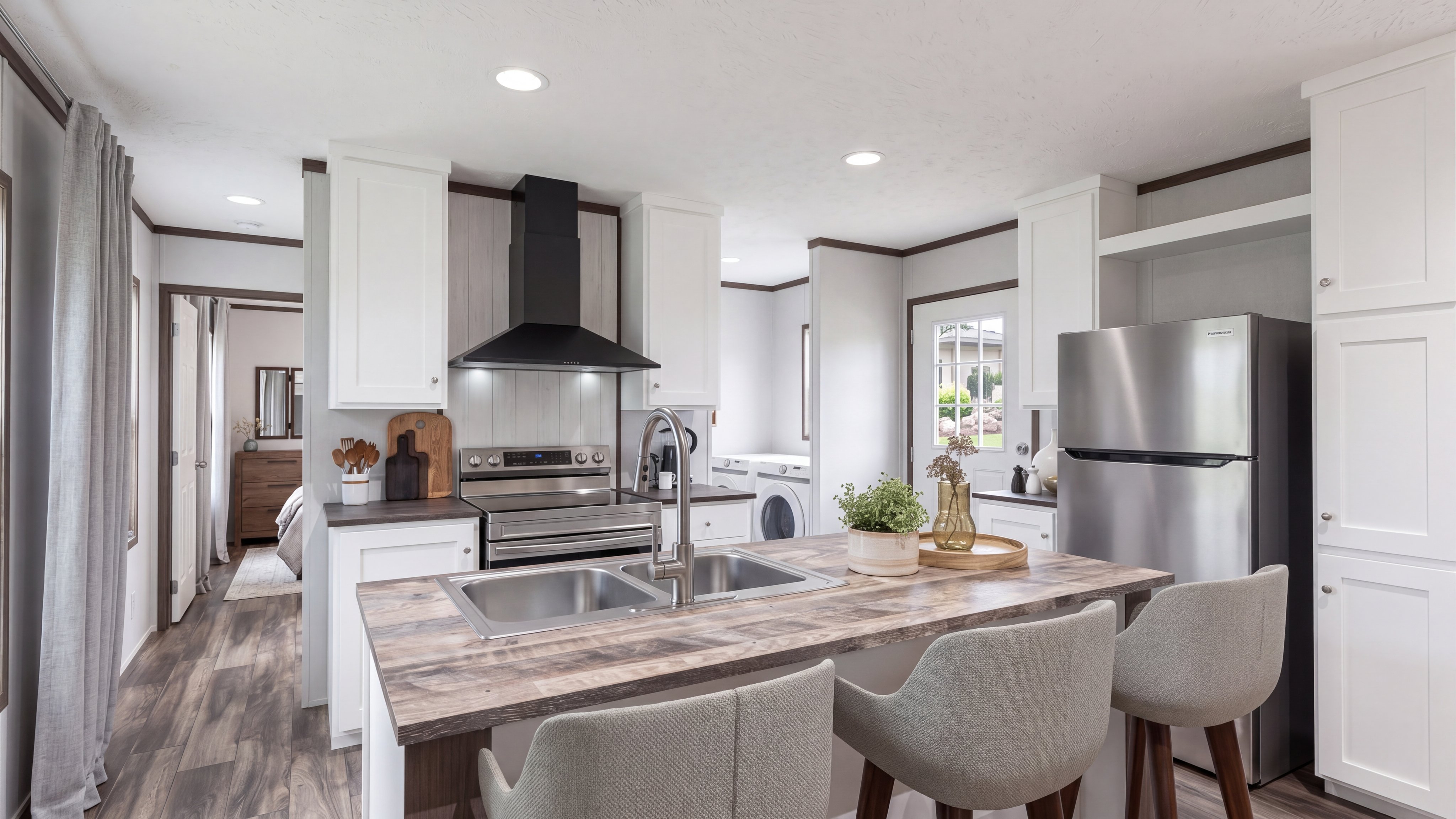 Kitchen rendering of the Essence home.