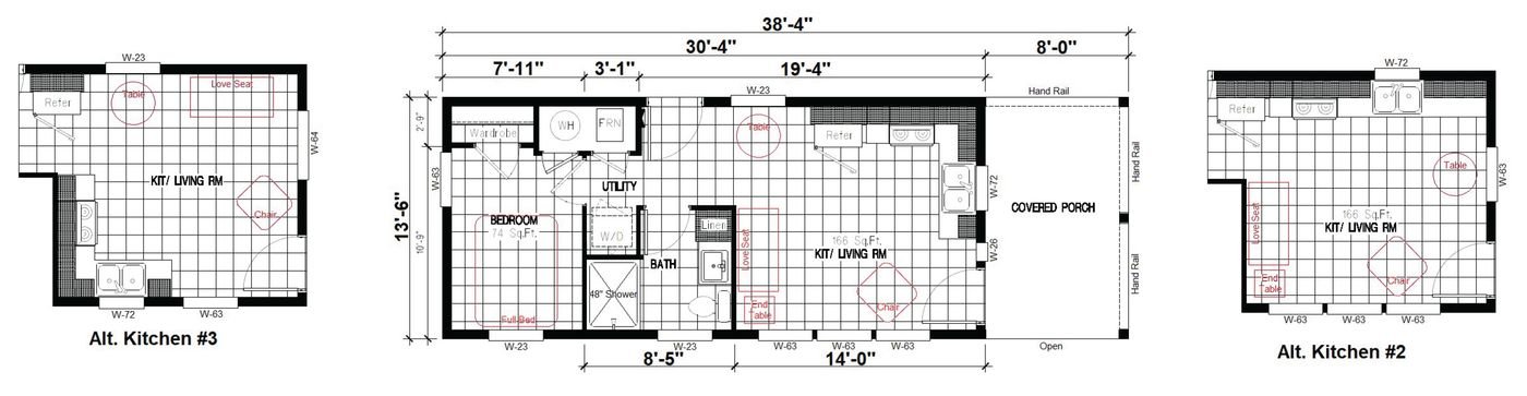 Porch Dream - Floor Plan 1