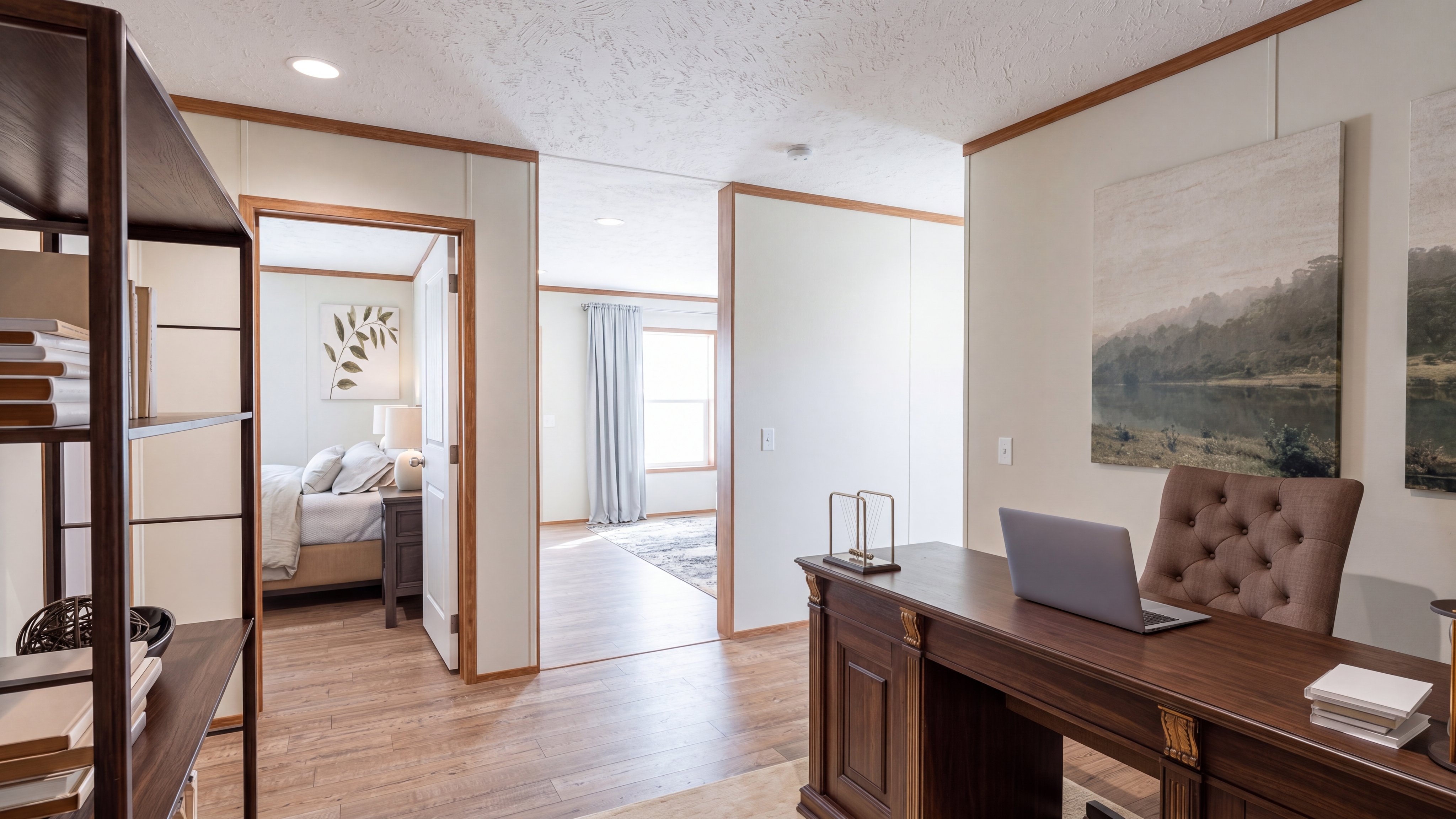 Flex room rendering of the Rainier home.
