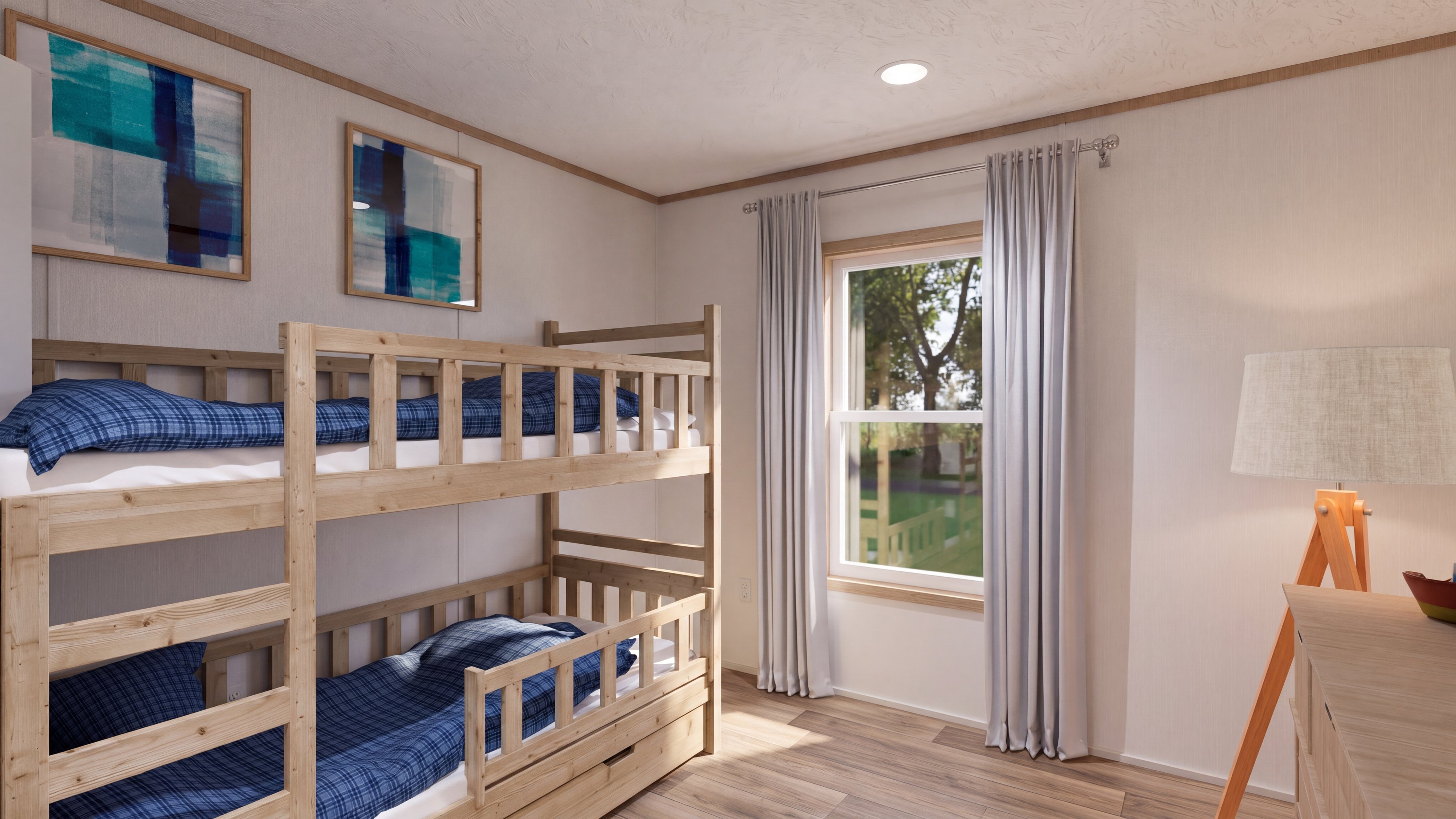 Bedroom rendering of the Anatolia Xl home.