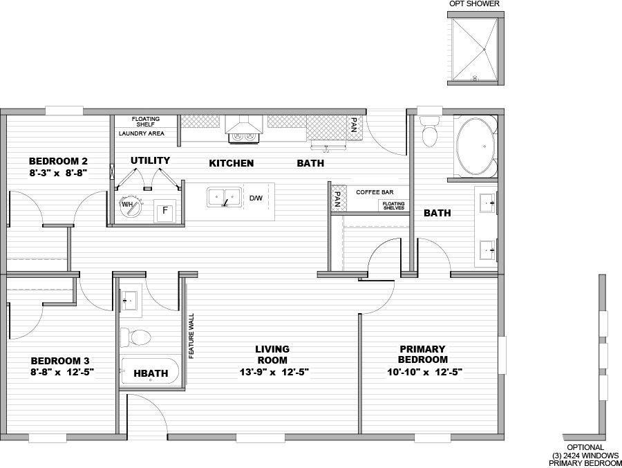 Drake - Floor Plan 1