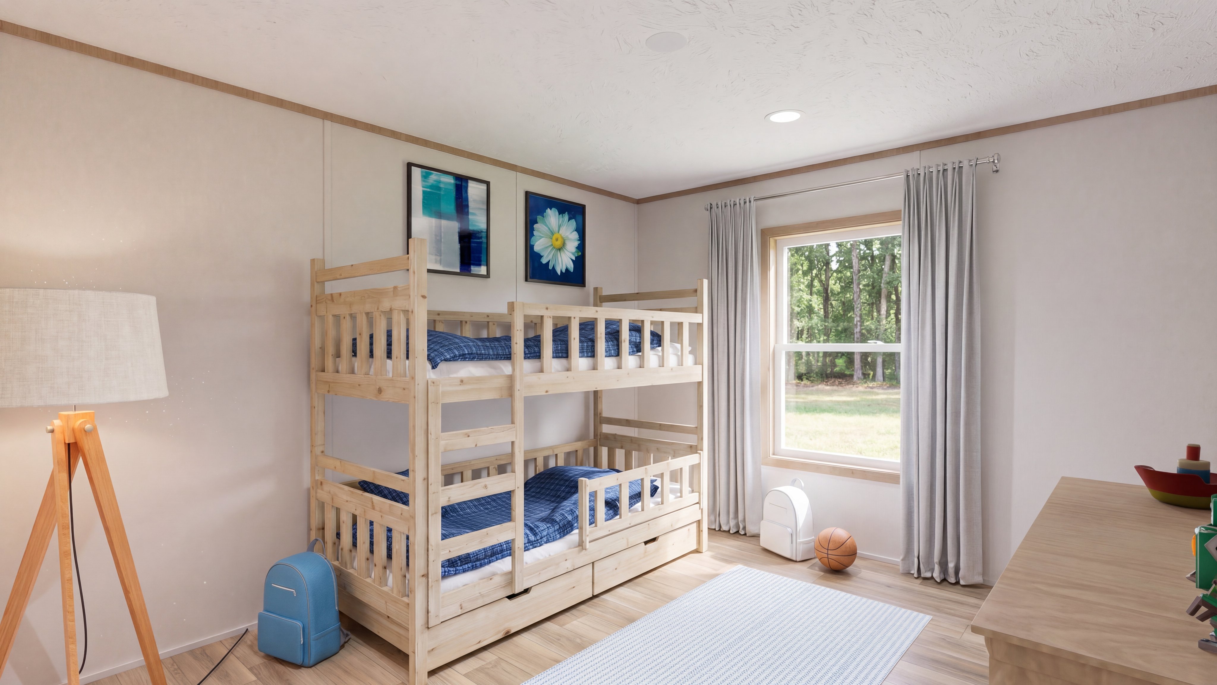 Bedroom rendering of the El Sueno Breeze home.