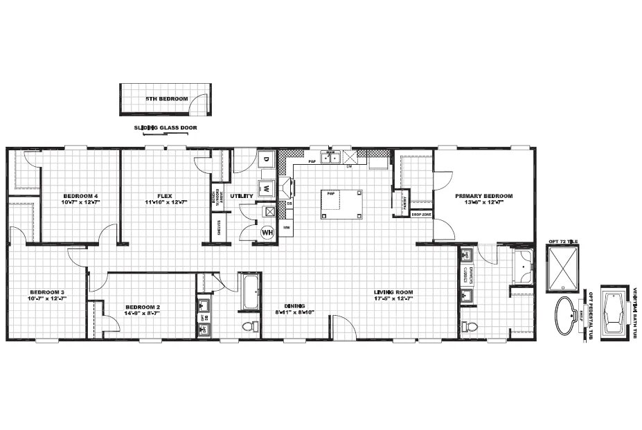 Farm House 72 - Floor Plan 1