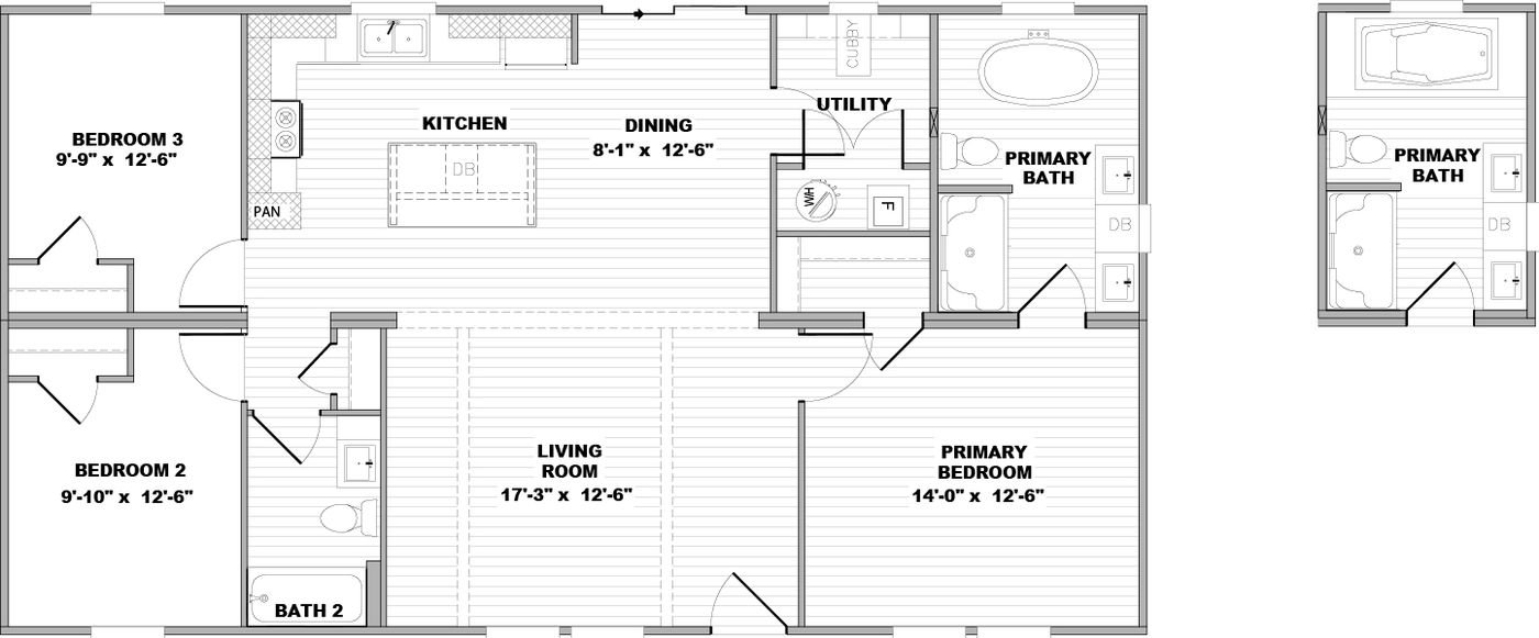 Sawyer - Floor Plan 1