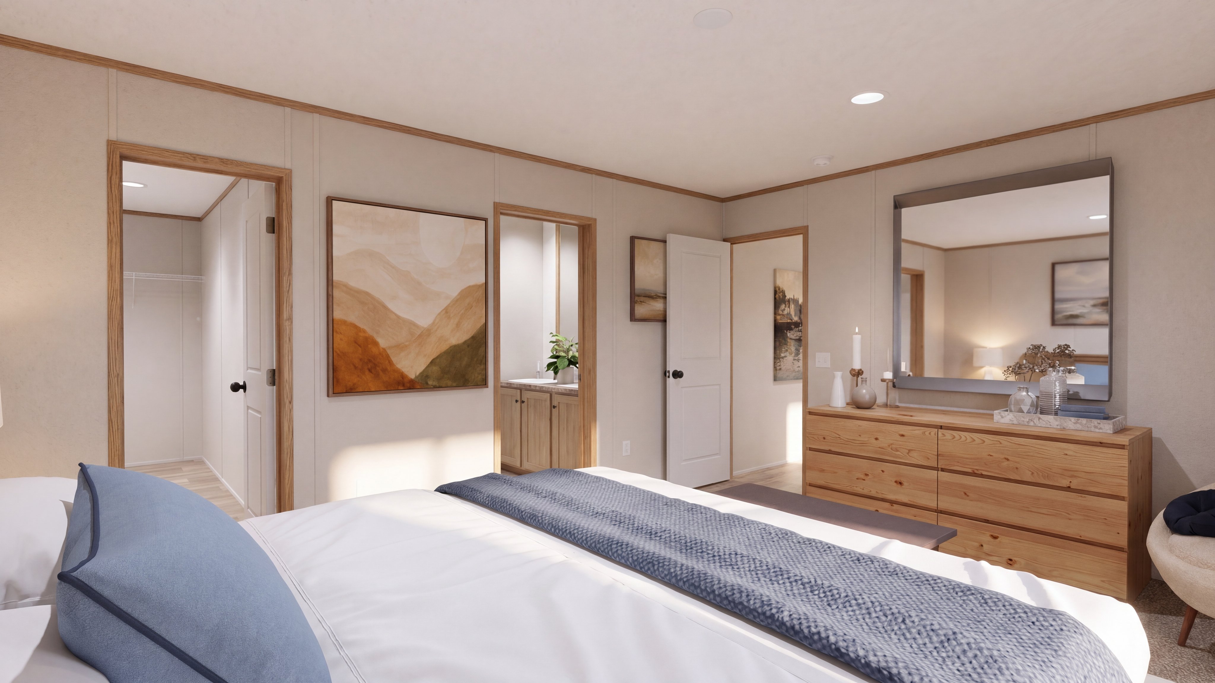 Exterior rendering of the The Choice home.