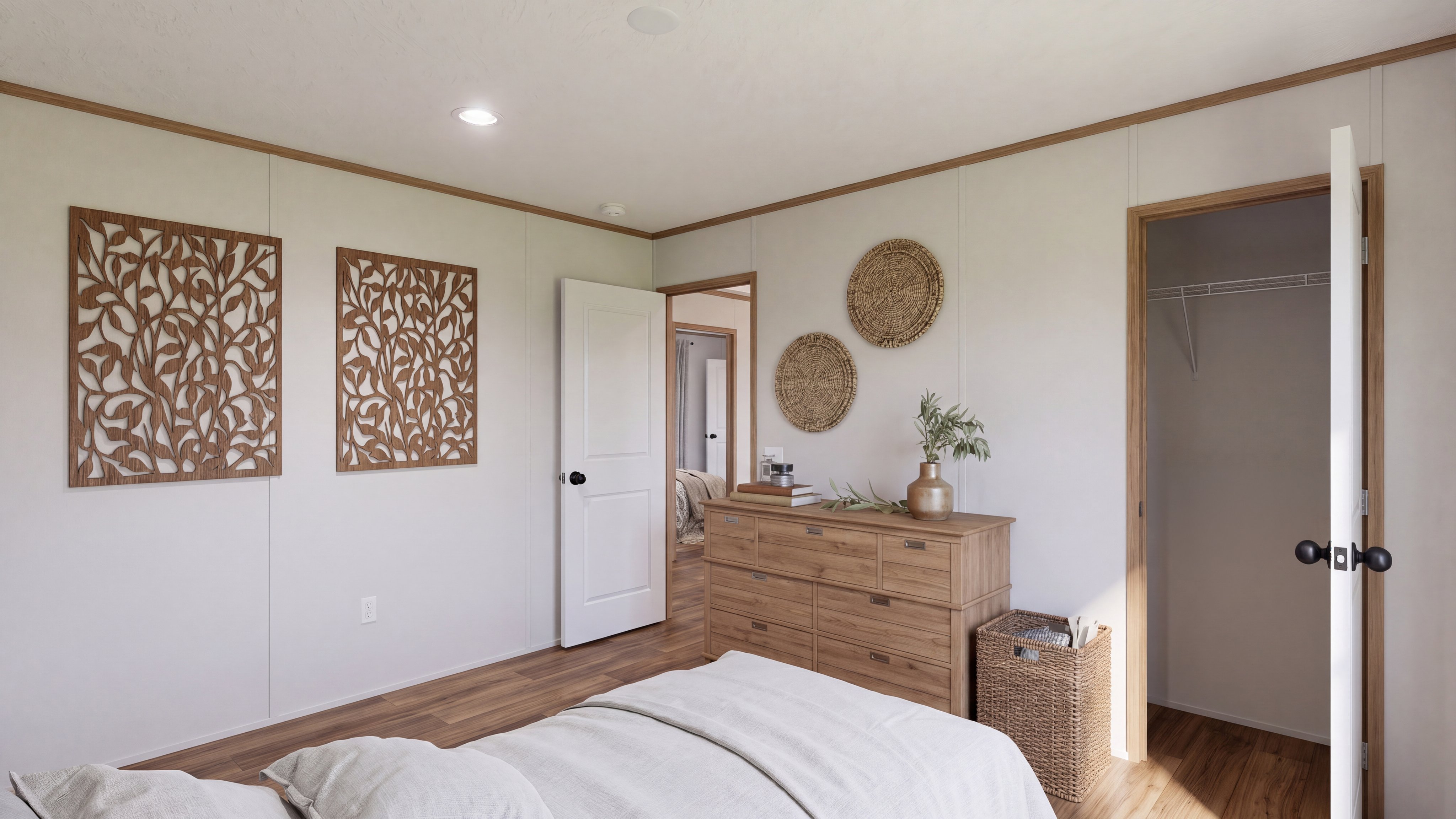 Bedroom rendering of the El Sueno Breeze home.