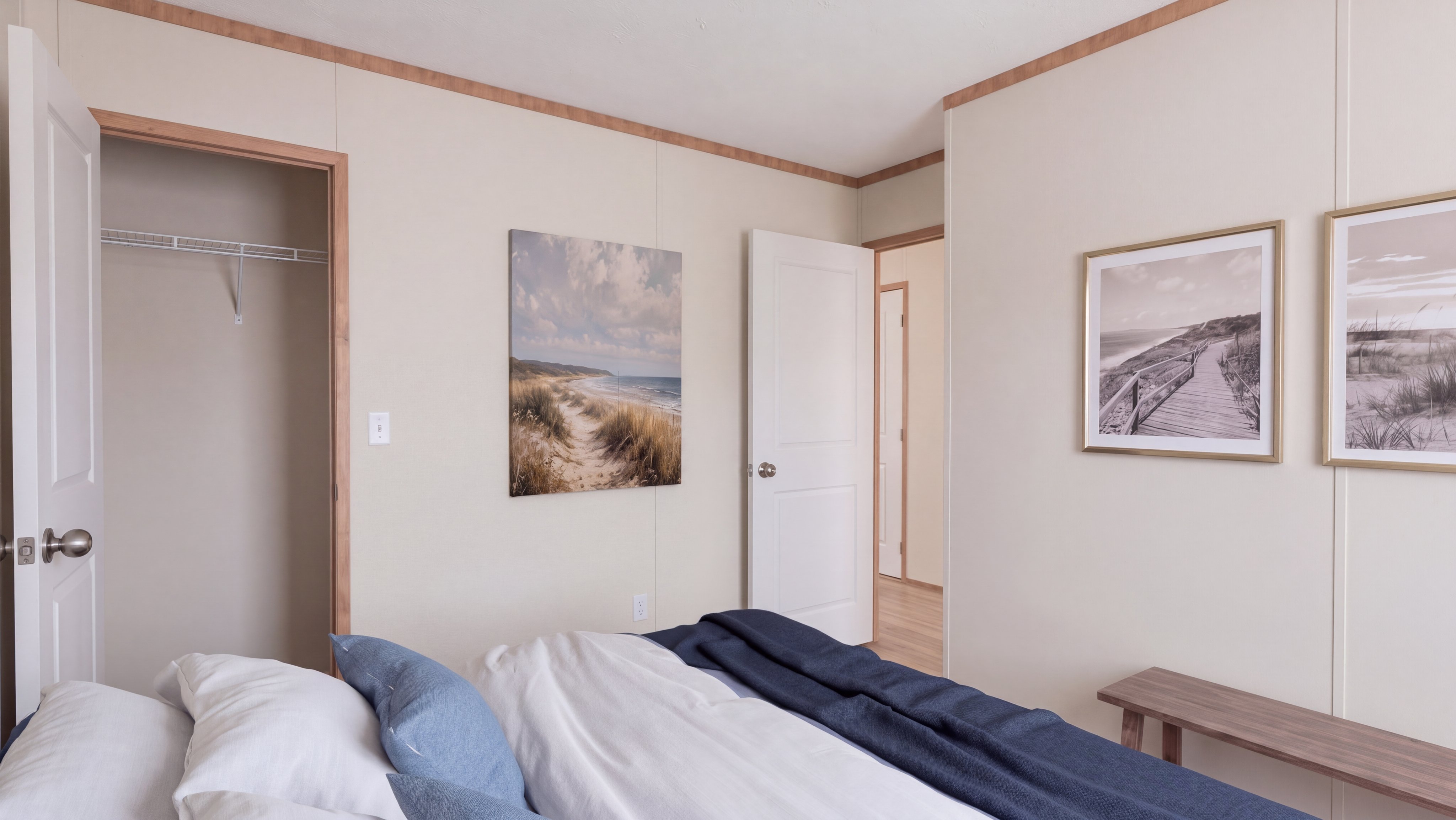Bedroom rendering of the Sydney home.