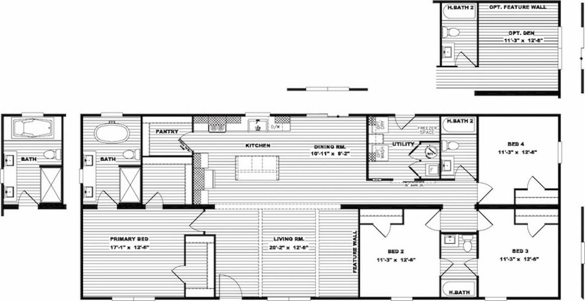 Everett - Floor Plan 1