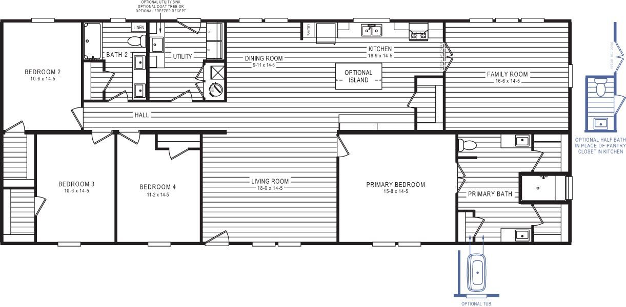 Uwharrie - Floor Plan 1