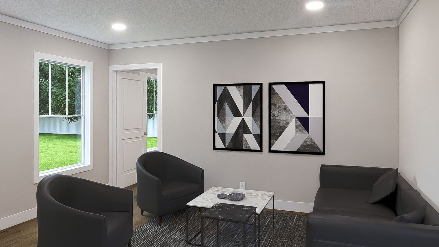 A distinct Clayton home image illustrating Factory-built housing isn’t temporary housing