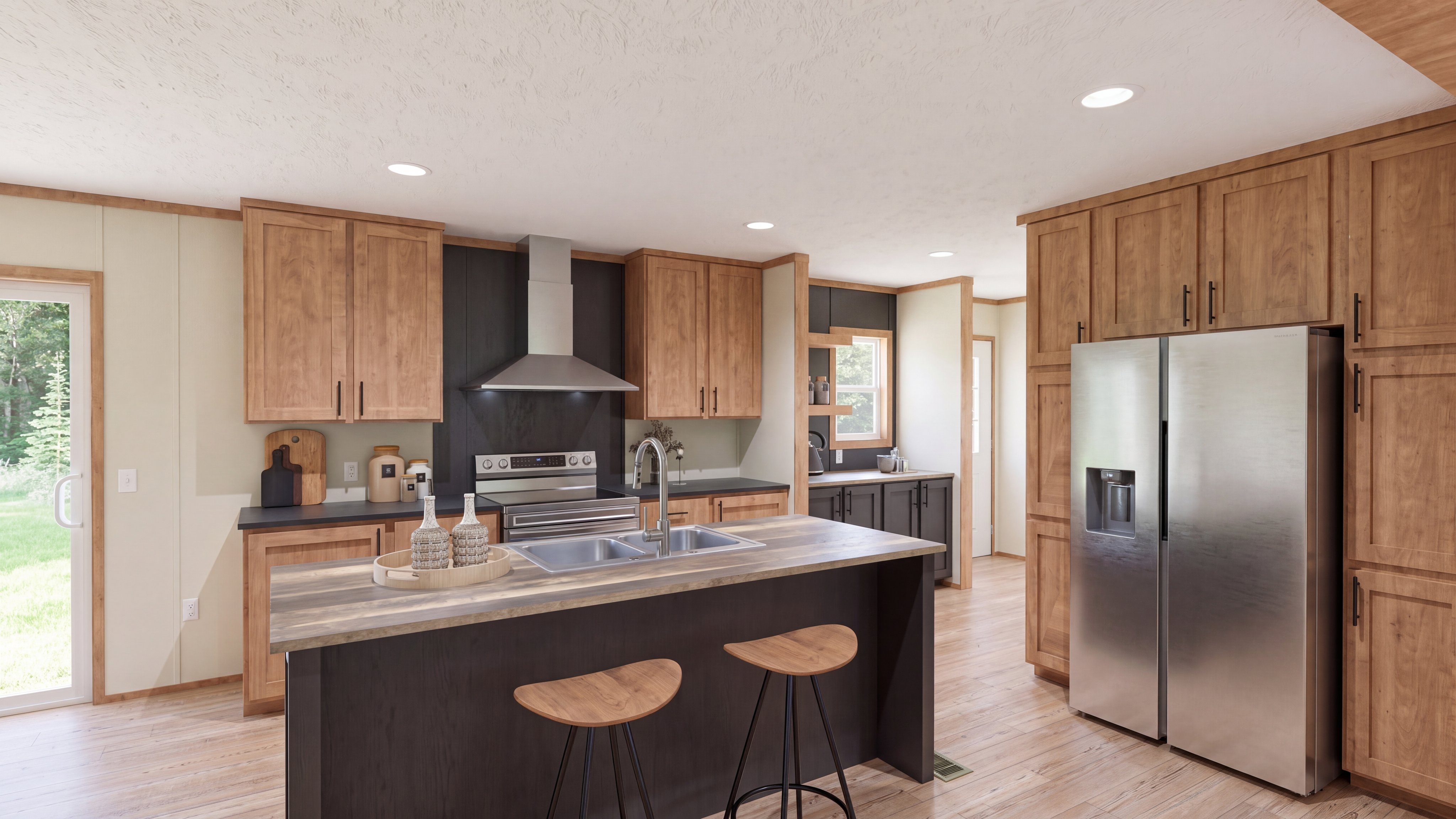 Kitchen rendering of the Expedition home.