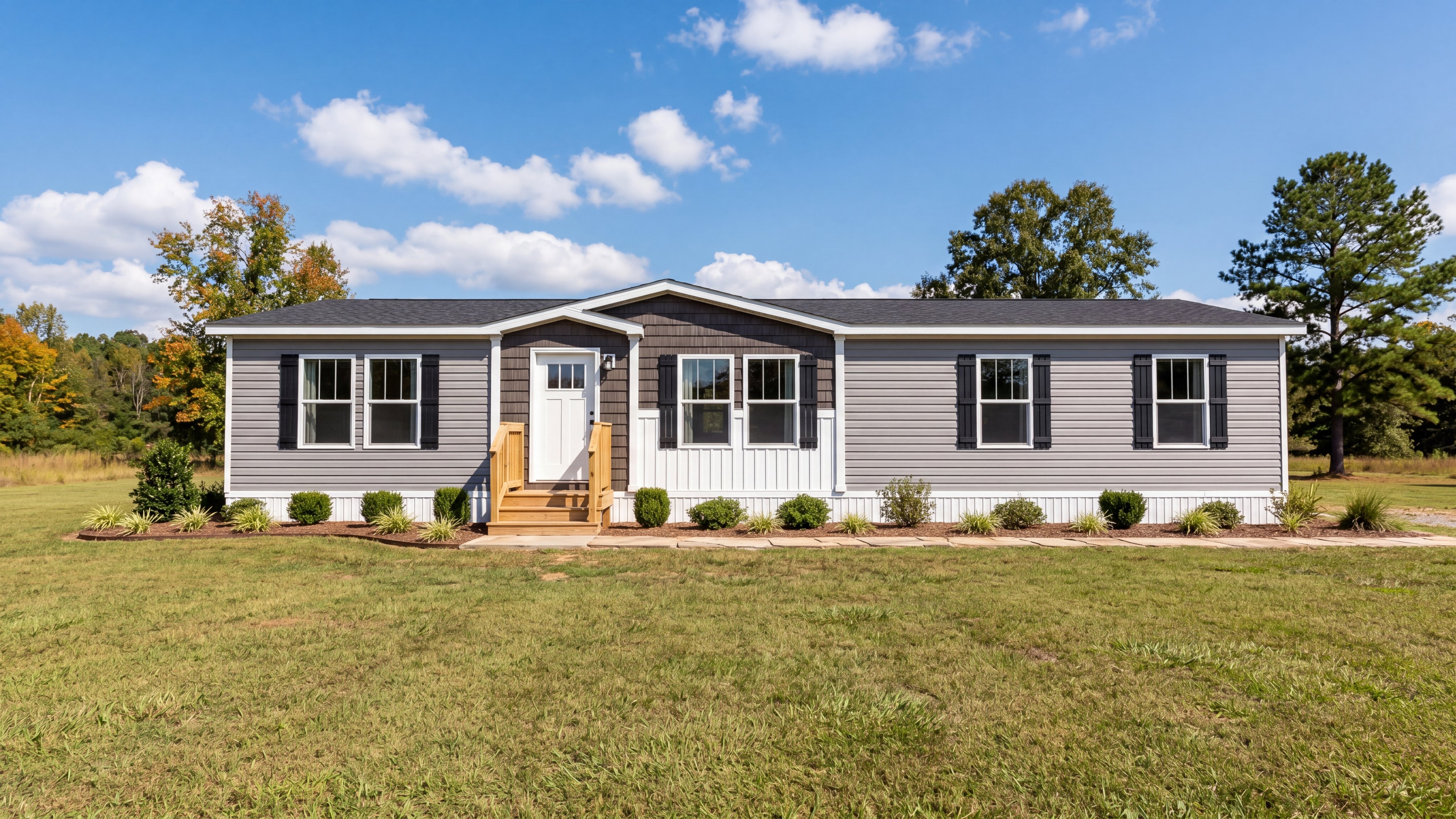 Exterior rendering of the Boujee 56 home.