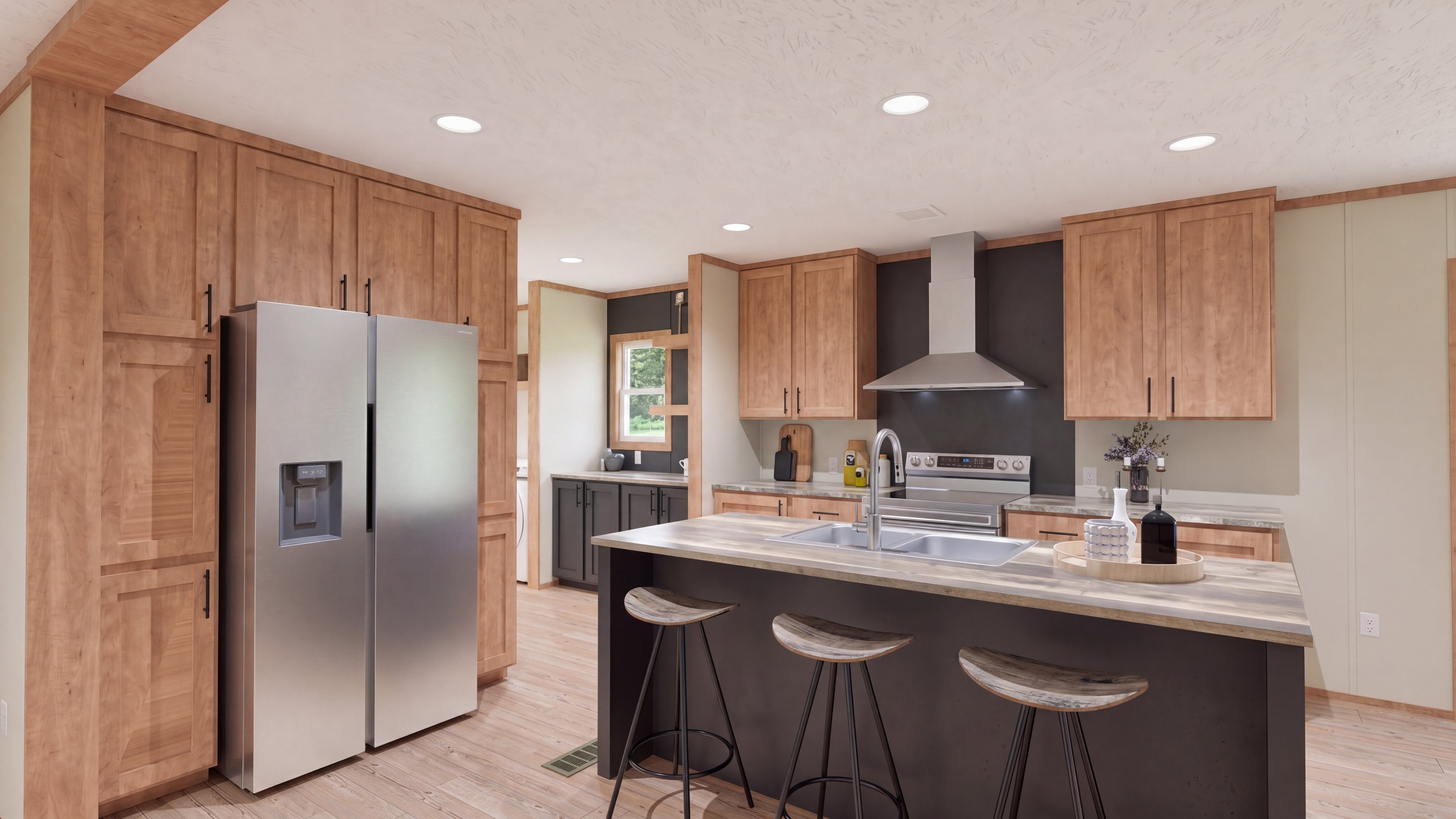 Kitchen rendering of the Rio home.