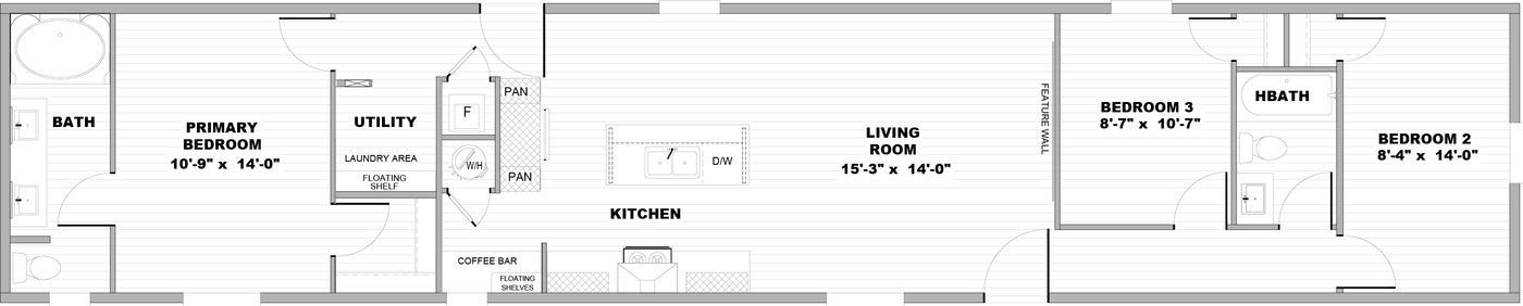 Zion - Floor Plan 1