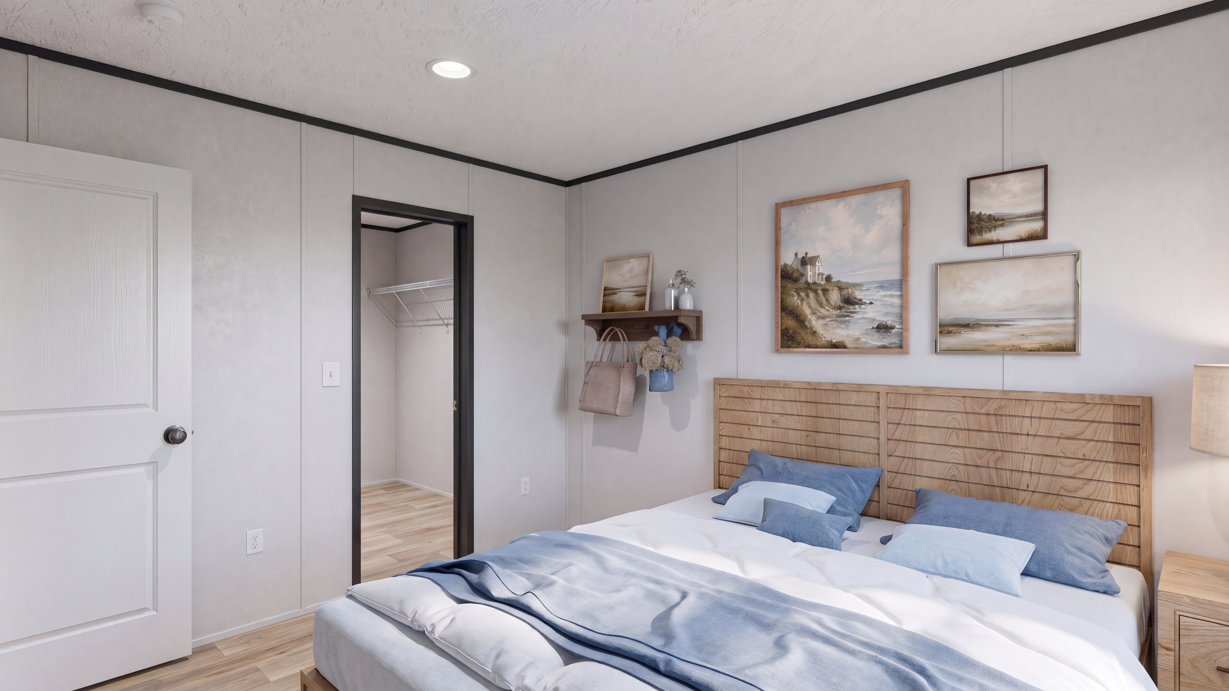 Bedroom rendering of the The Anniversary 2.1 home.