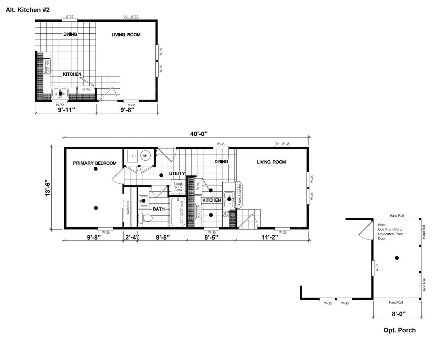 40' Dream - Floor Plan 1