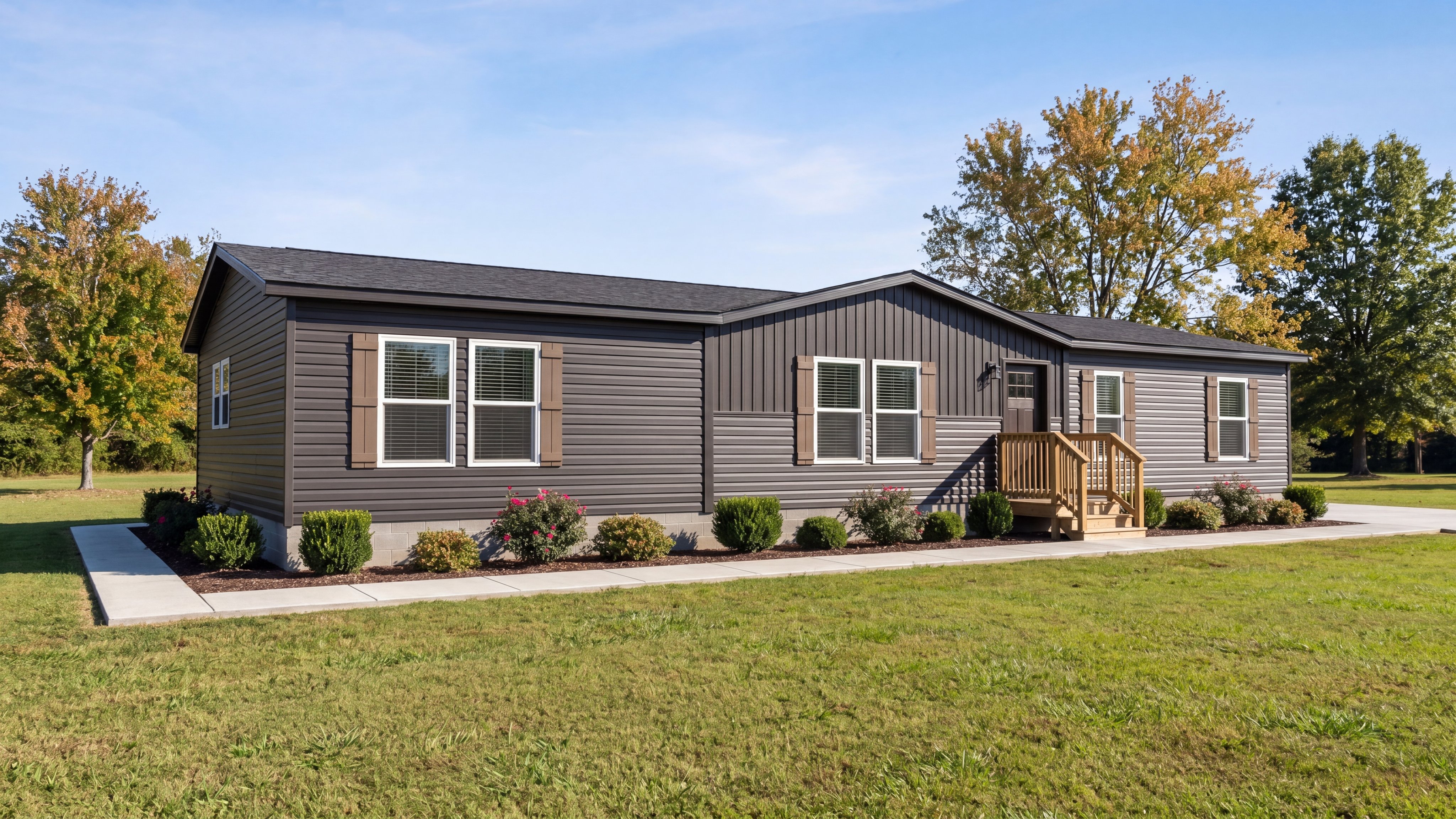Exterior rendering of the The Dark Nova home.