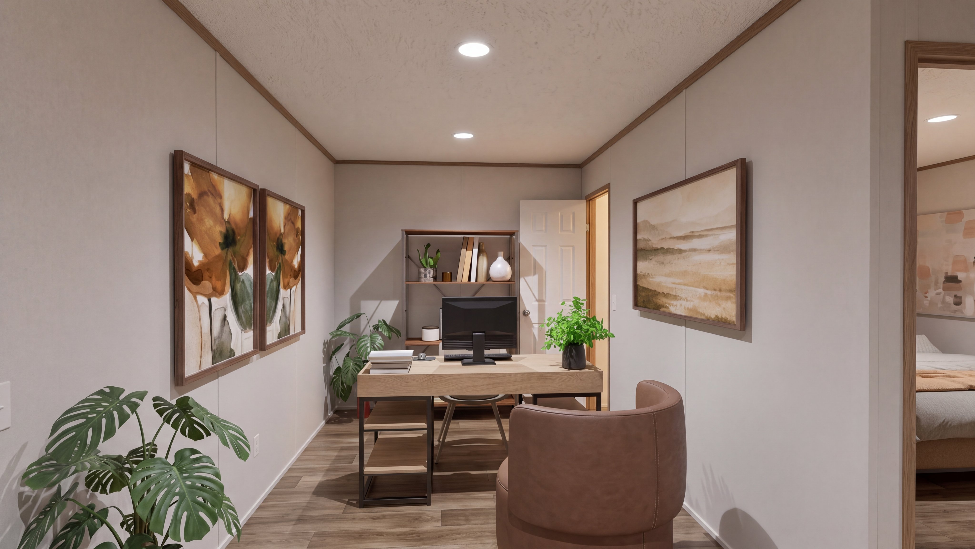 Flex room rendering of the Colossal home.