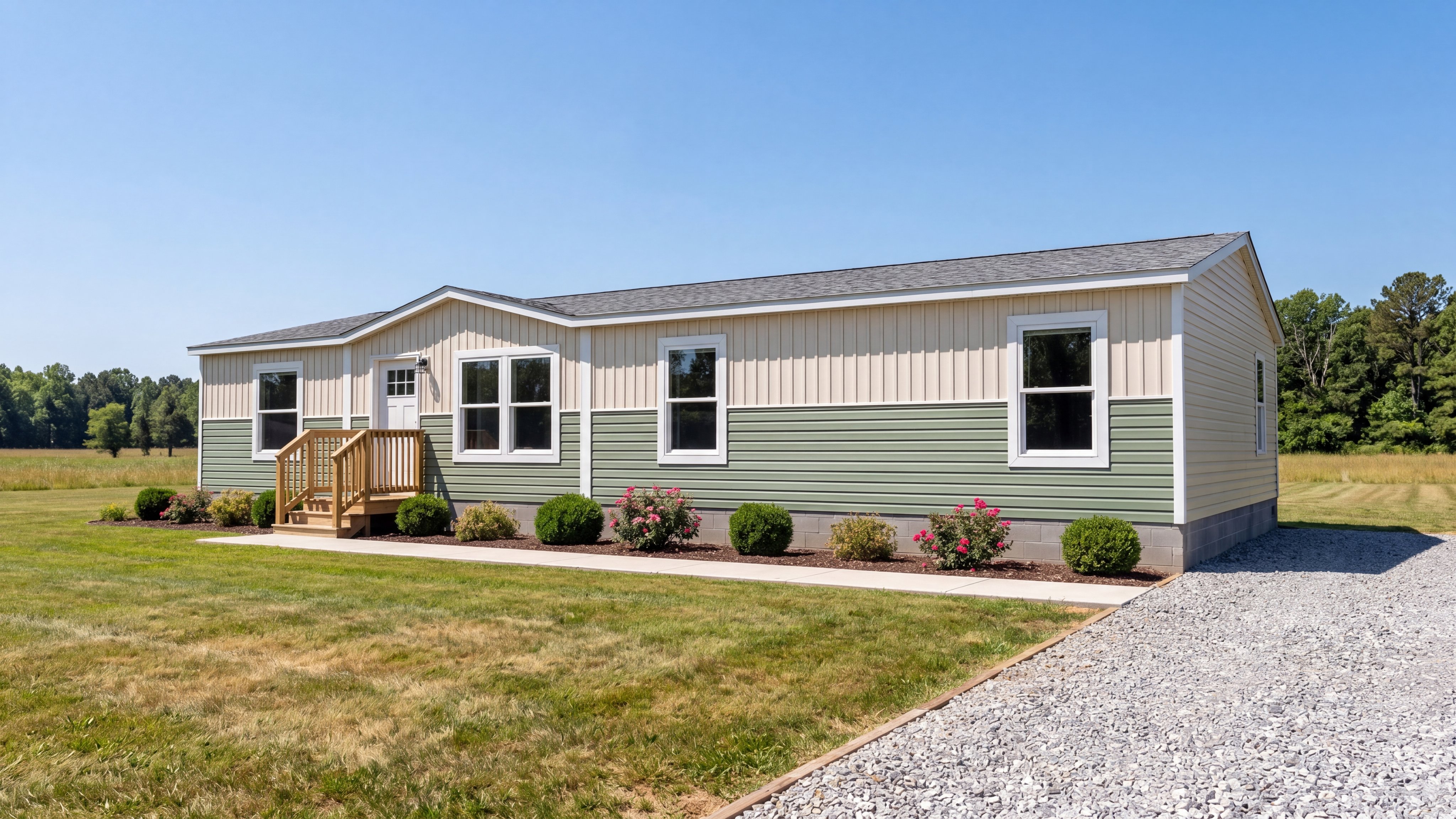 Exterior rendering of the Boone home.
