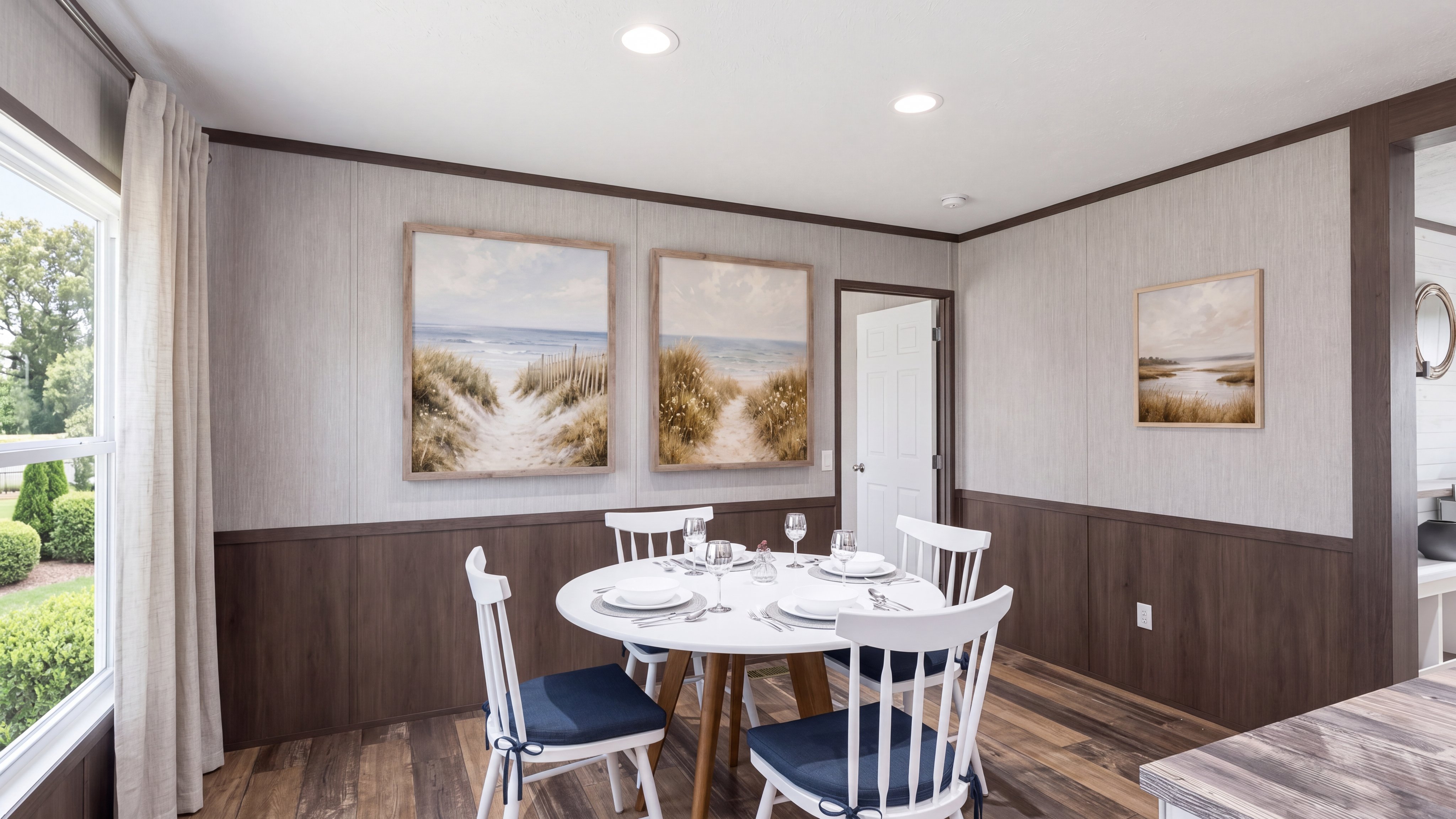 Dining room rendering of the The Shoreline home.