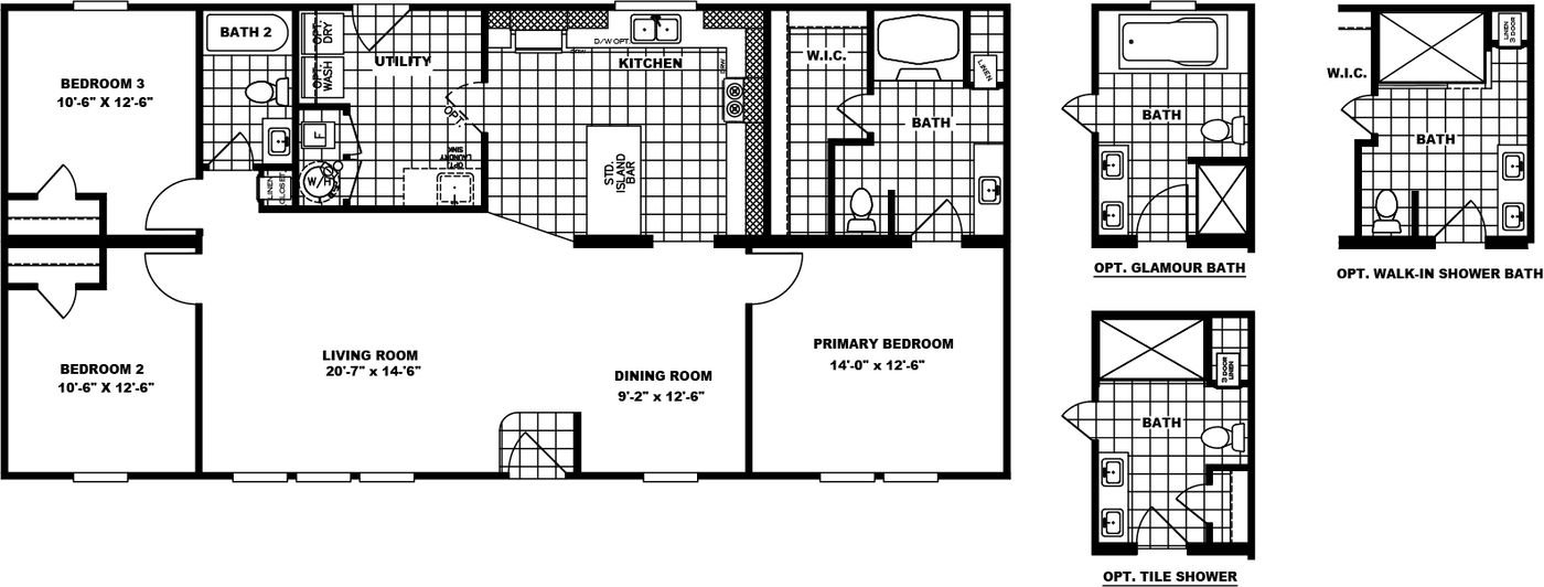Maverick 56a - Floor Plan 1